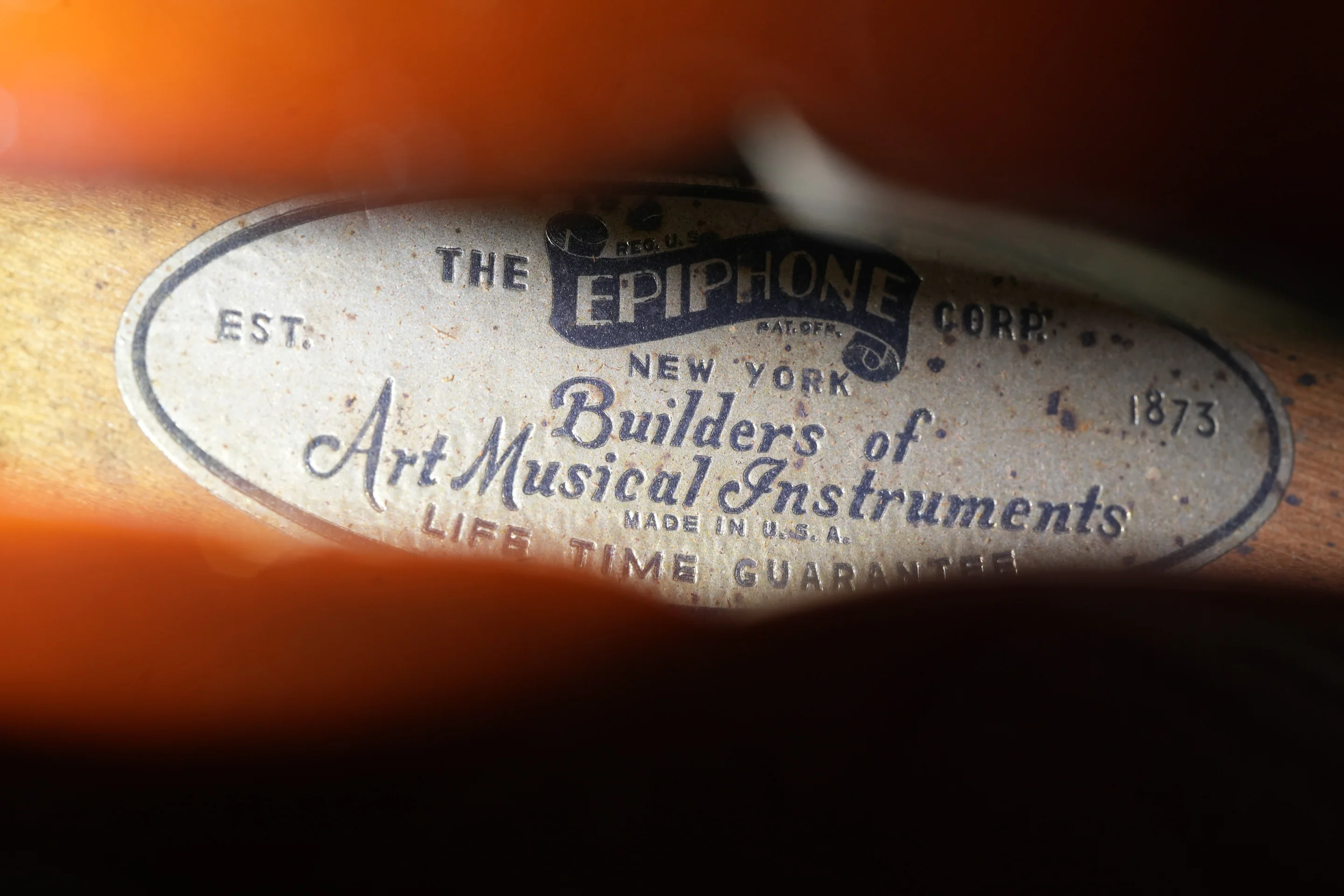 Epiphone Masterbilt Zenith Sunburst 1932 - Image 13
