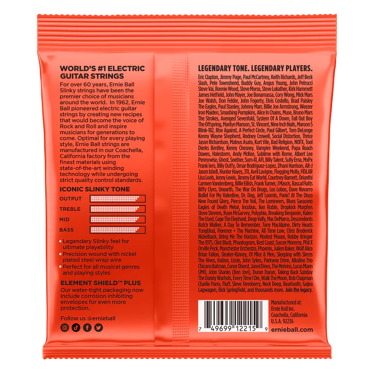 Ernie Ball 2215 Skinny Top Heavy Bottom - Image 2