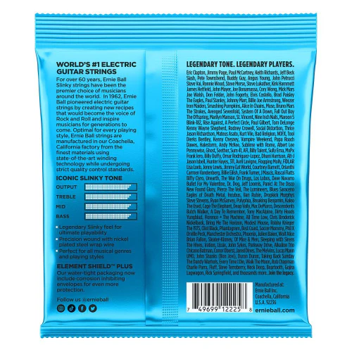 Ernie Ball 2225 Extra Slinky Nickel Wound Electric Guitar Strings 8-38 Gauge - Image 2