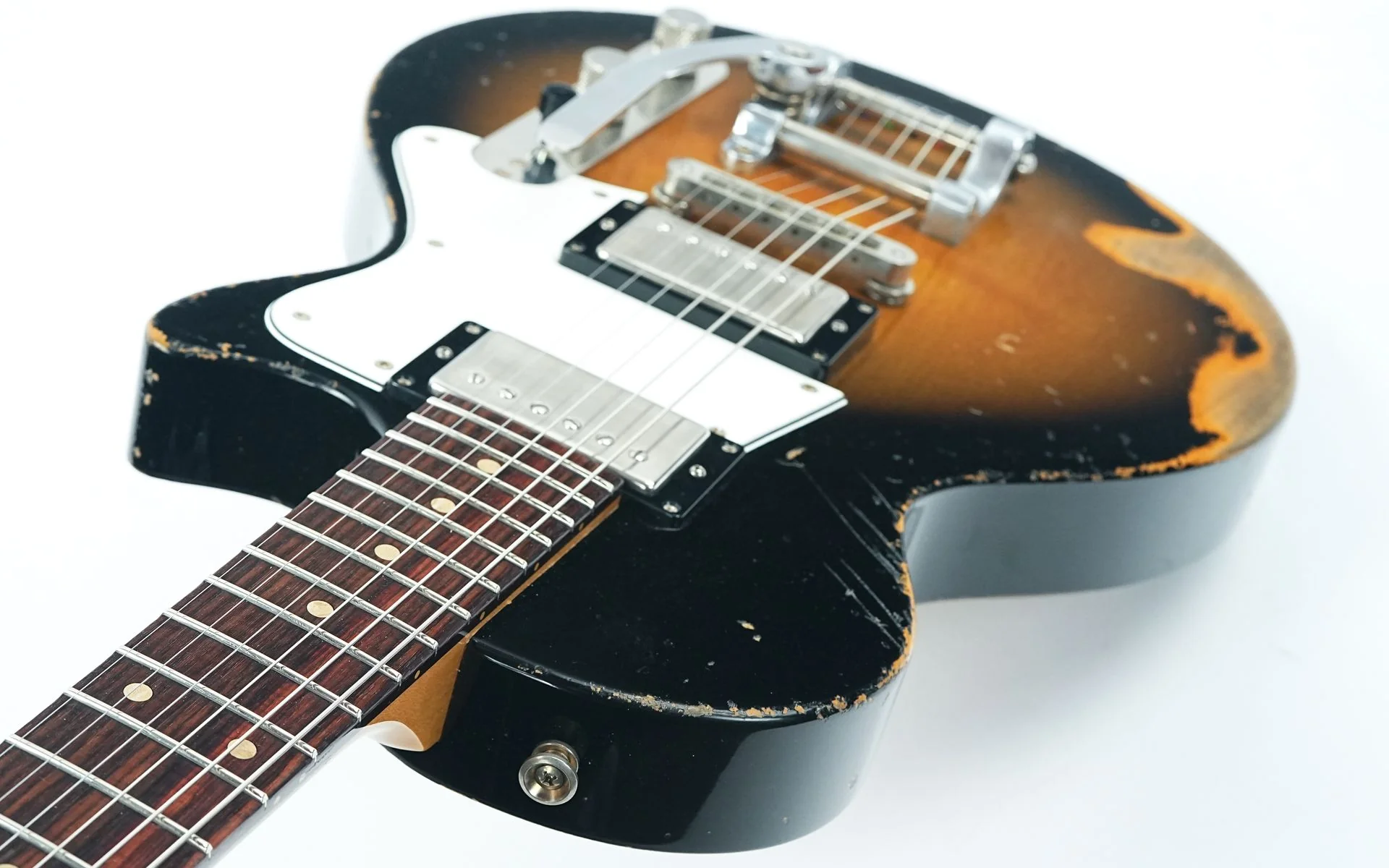 Fano SP6 Alt de Facto 2 Tone Sunburst Bigsby - Image 10