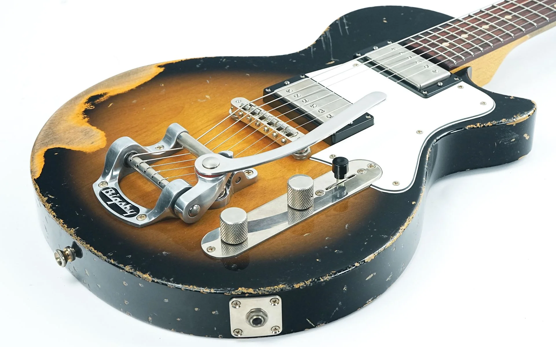 Fano SP6 Alt de Facto 2 Tone Sunburst Bigsby - Image 11