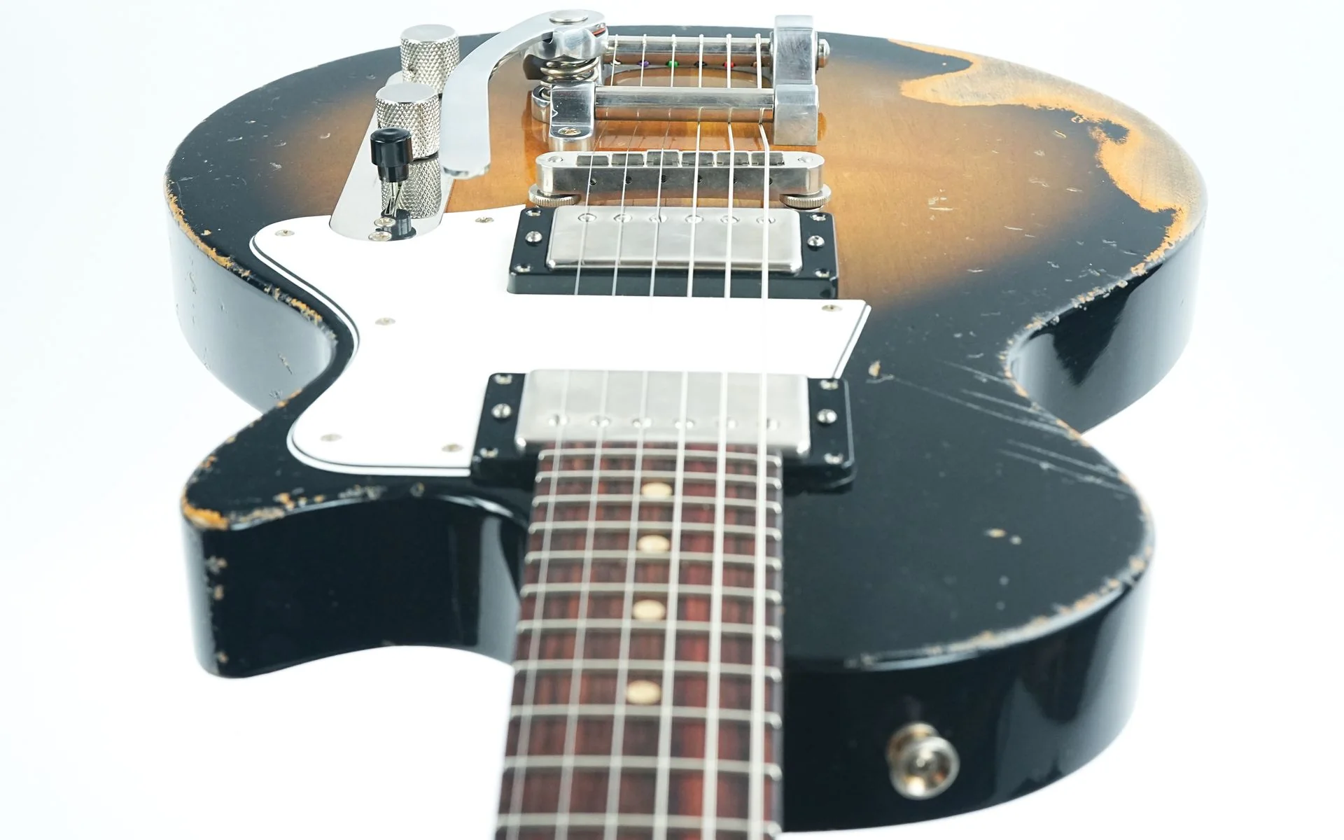 Fano SP6 Alt de Facto 2 Tone Sunburst Bigsby - Image 12