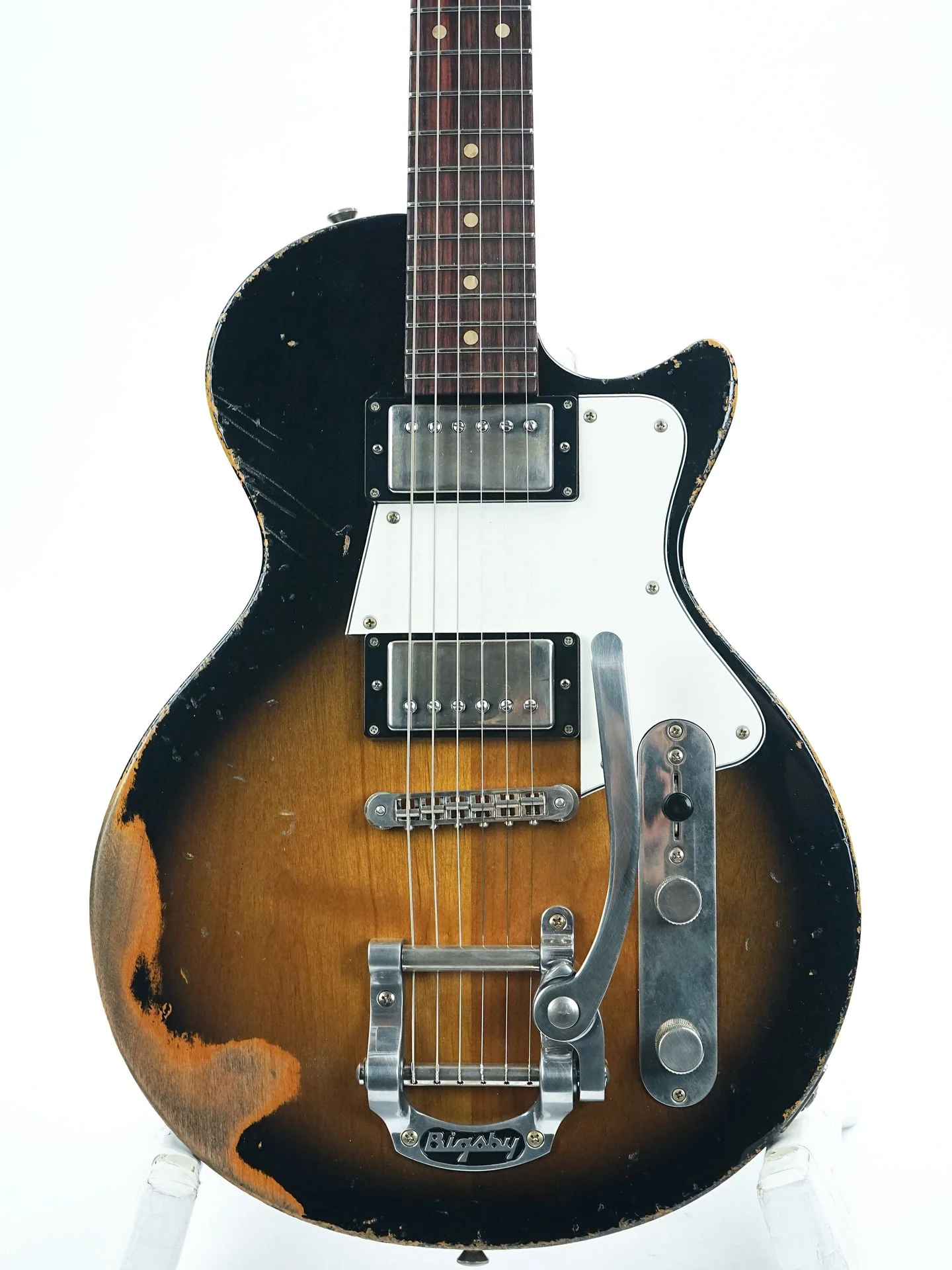 Fano SP6 Alt de Facto 2 Tone Sunburst Bigsby - Image 5