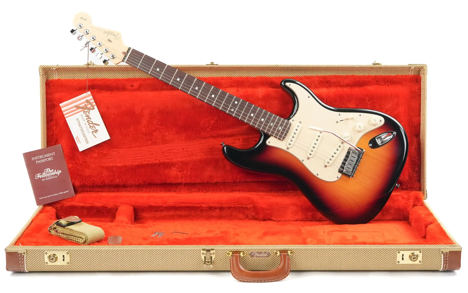Fender 60th Anniversary American Stratocaster Sunburst 2006 - Image 3