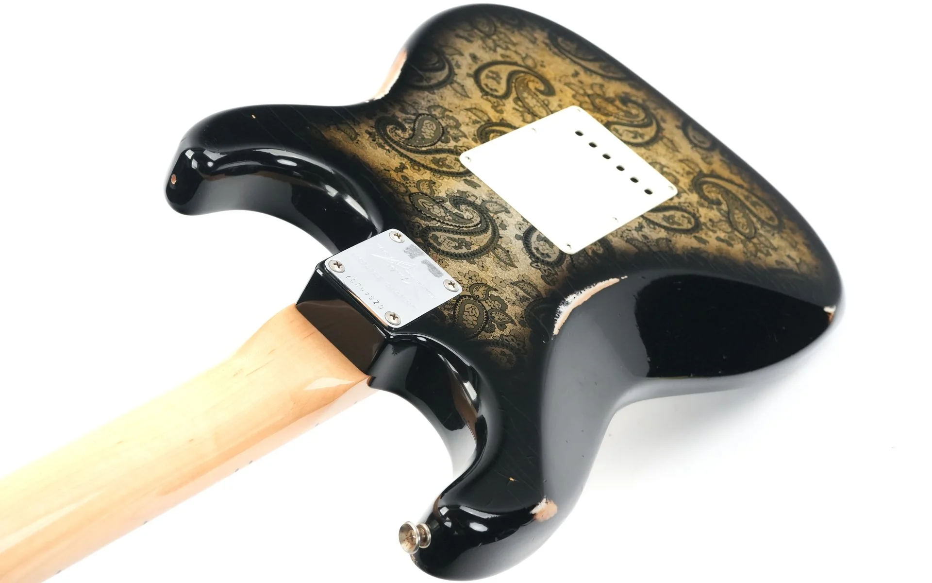Fender 68 Stratocaster Custom Shop Ltd Black Paisley Relic Lefty 2019 - Image 9