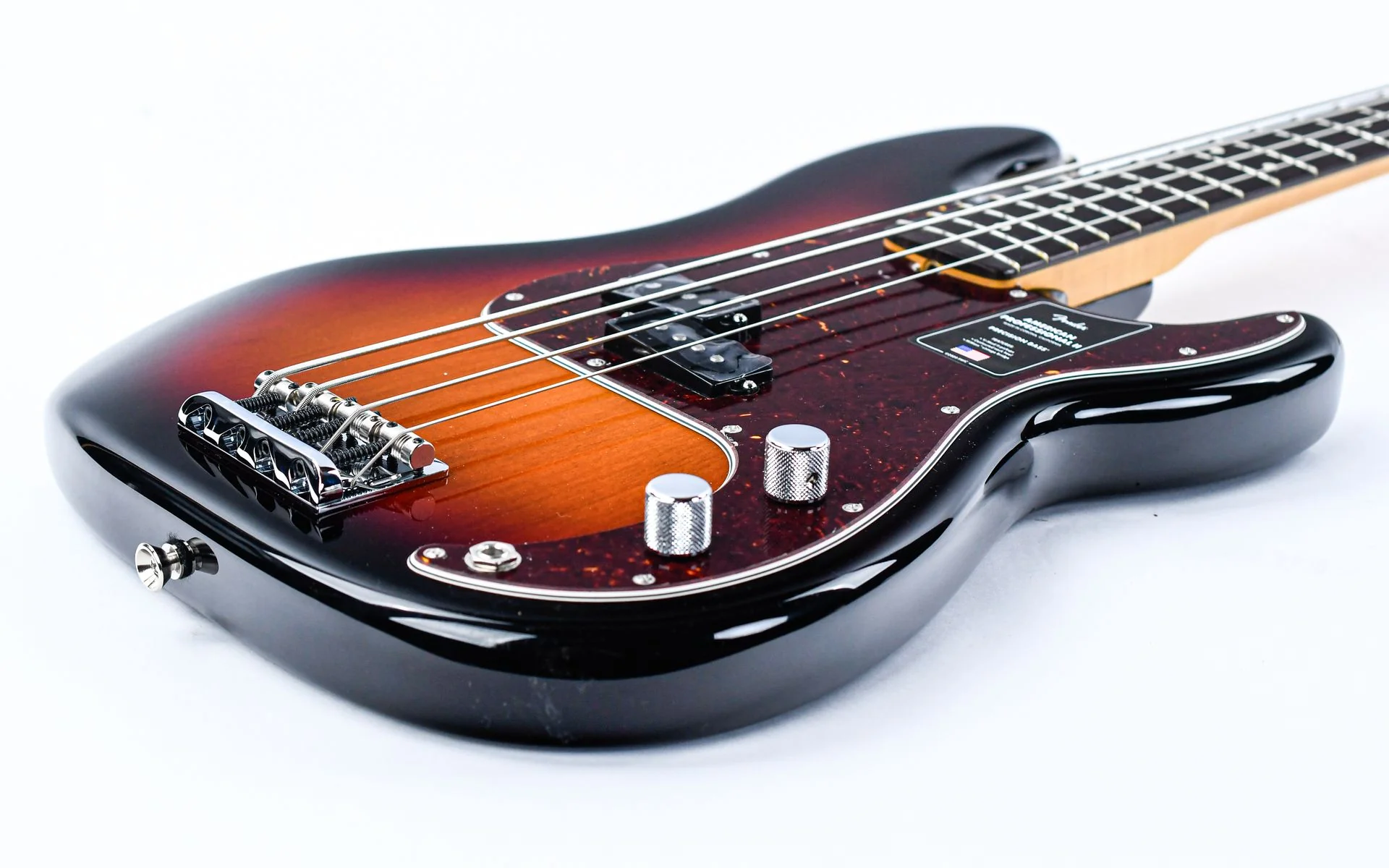 Fender American Pro II Precision Bass 3 Color Sunburst - Image 11