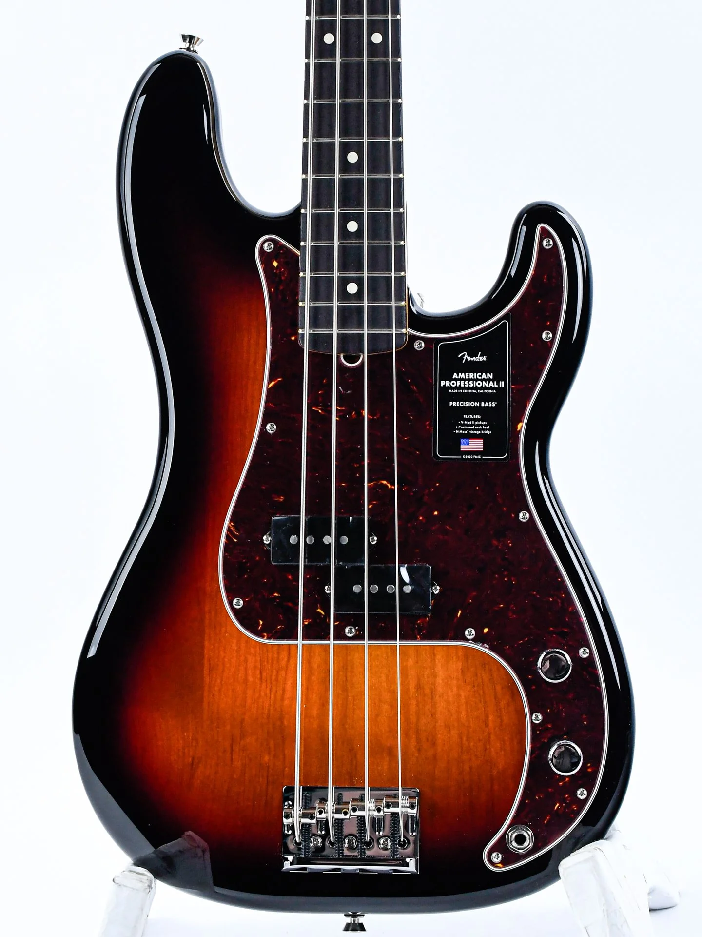 Fender American Pro II Precision Bass 3 Color Sunburst - Image 5