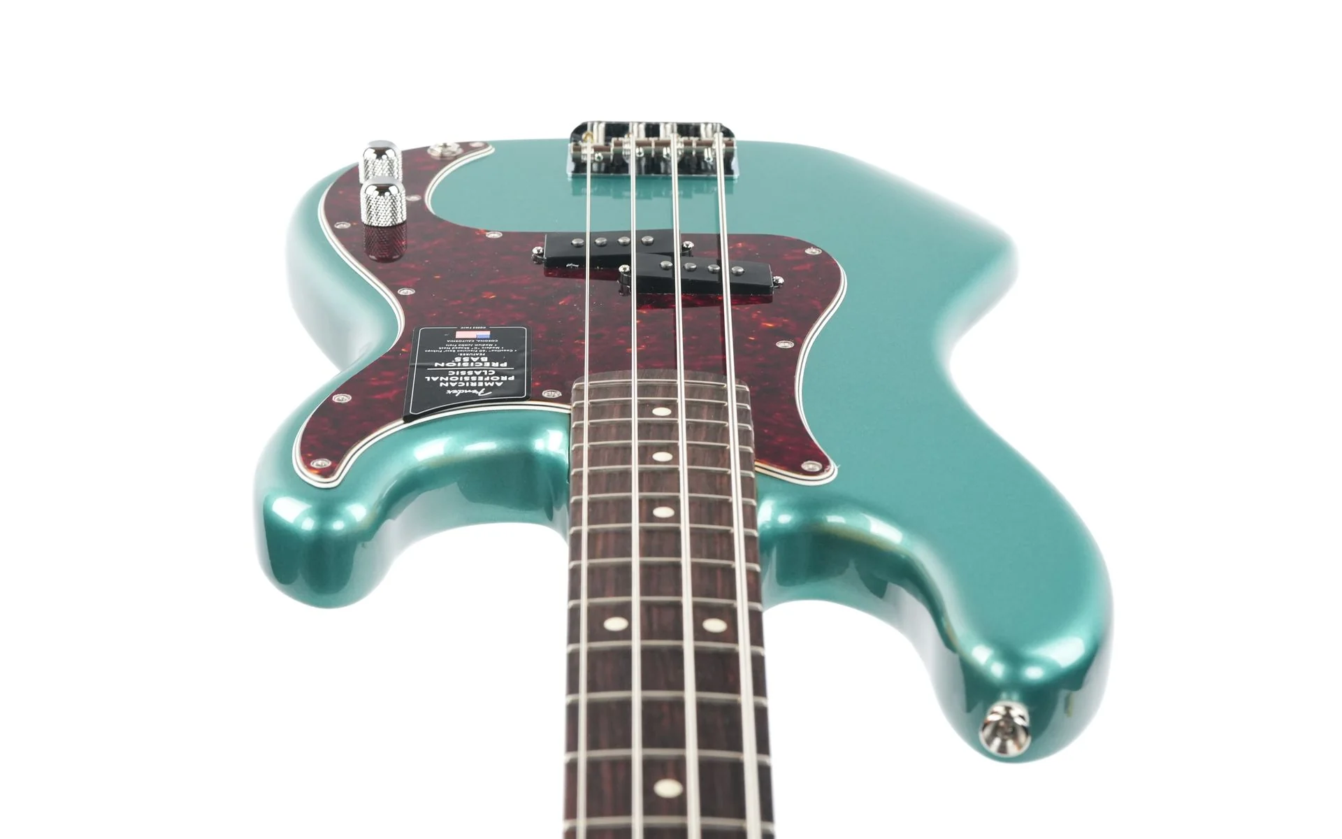 Fender American Professional Classic Precision Bass Faded Sherwood Green - Image 12