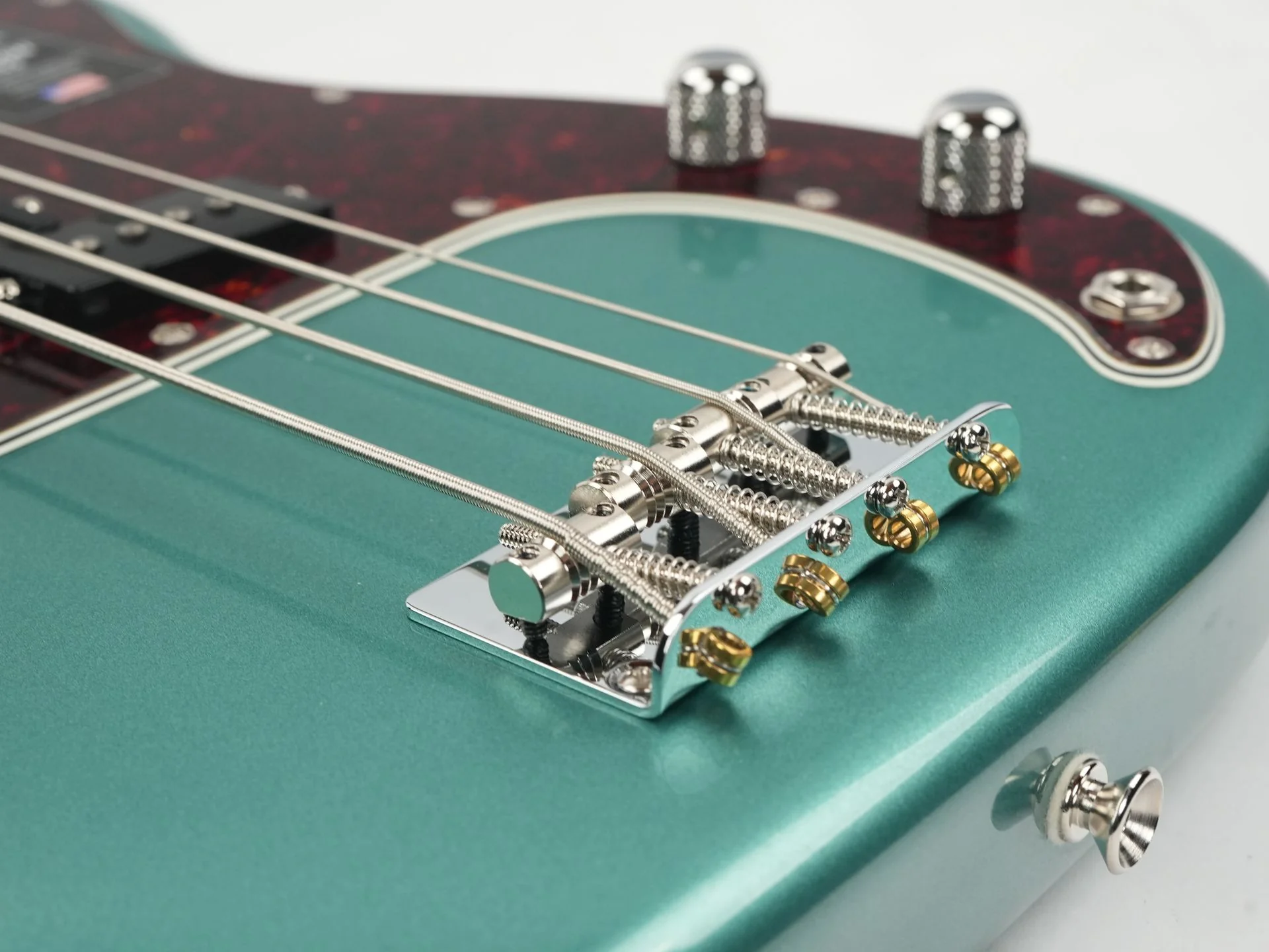 Fender American Professional Classic Precision Bass Faded Sherwood Green - Image 7