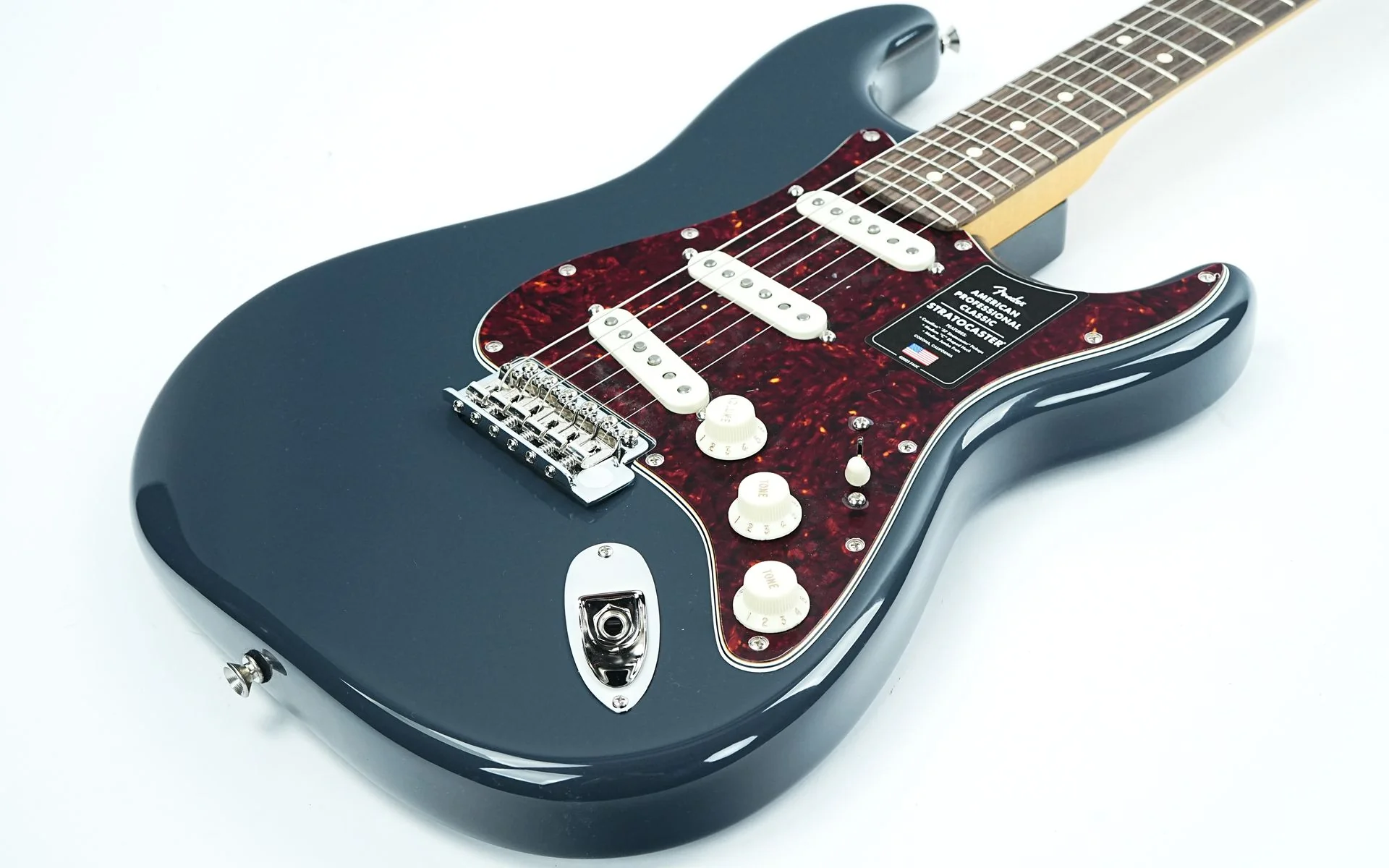 Fender American Professional Classic Stratocaster Faded Black - Image 11