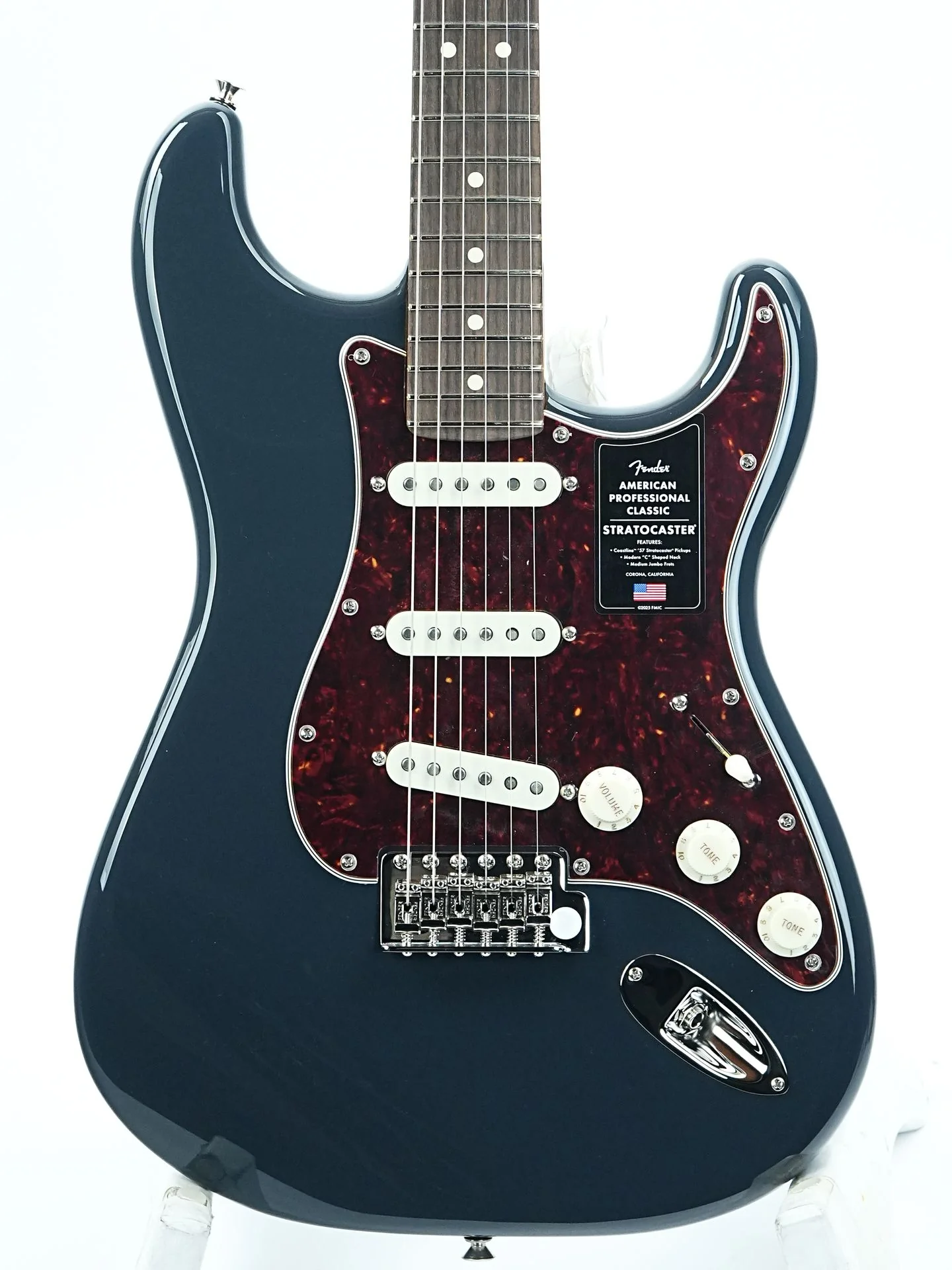 Fender American Professional Classic Stratocaster Faded Black - Image 5