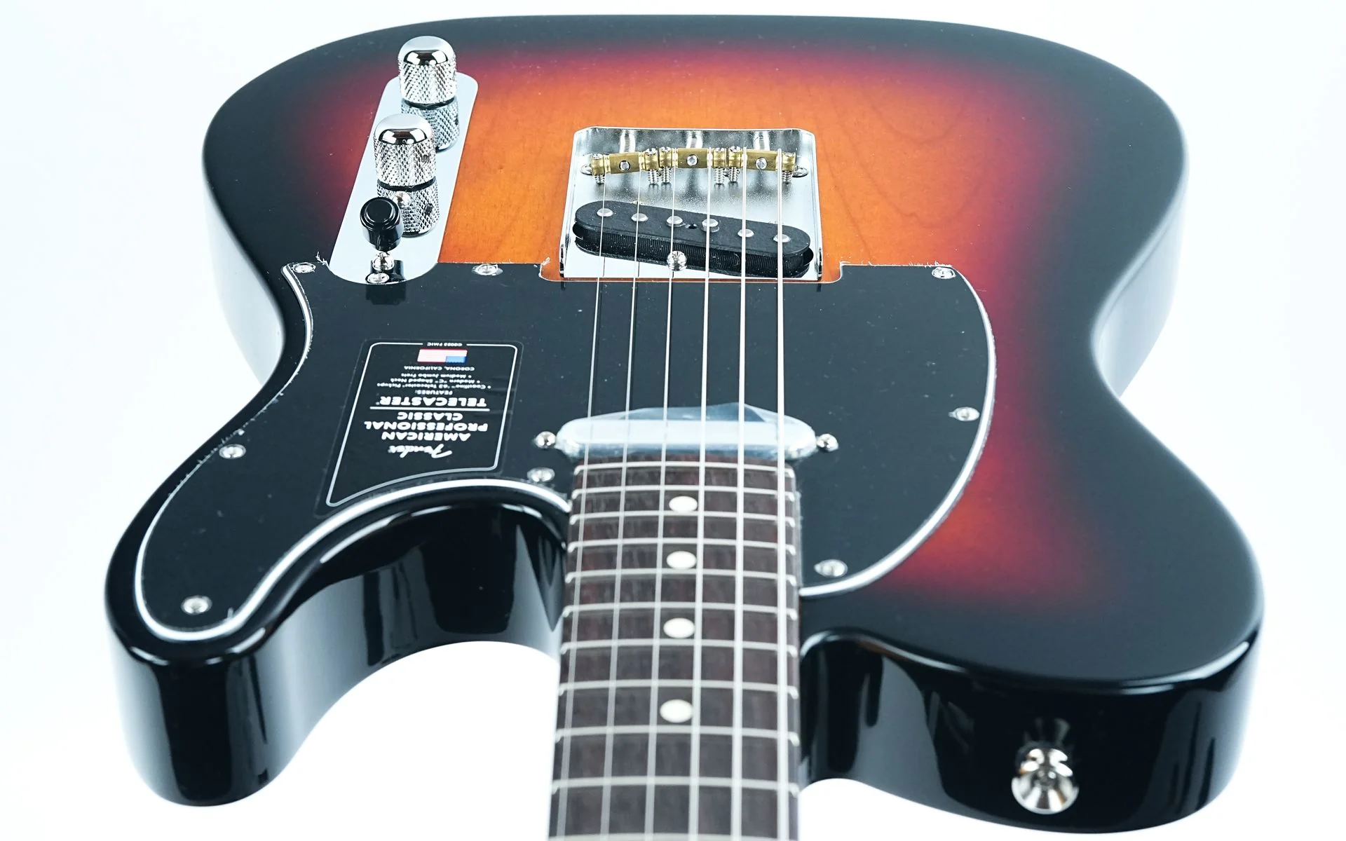Fender American Professional Classic Telecaster 3 Color Sunburst - Image 12