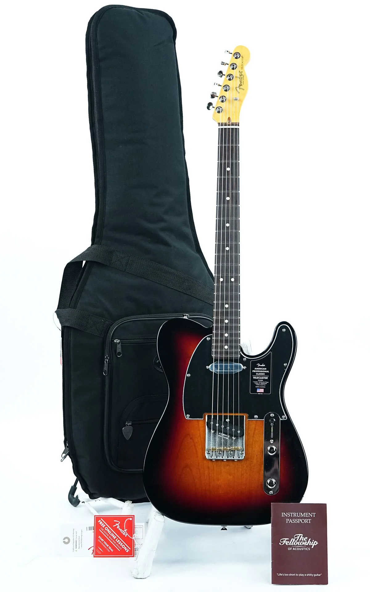 Fender American Professional Classic Telecaster 3 Color Sunburst - Image 3