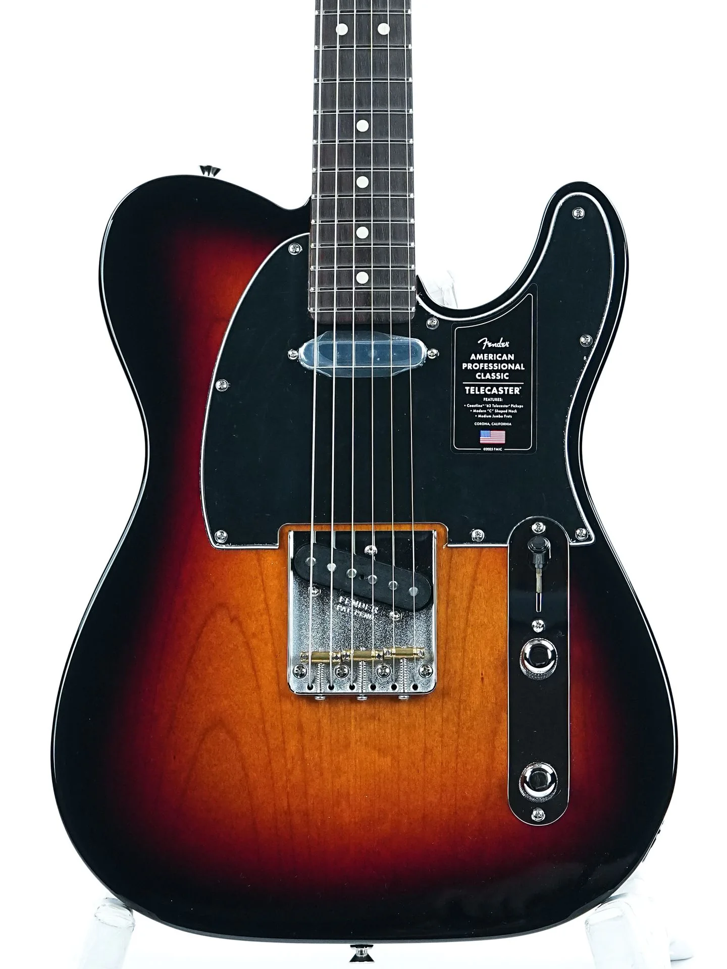 Fender American Professional Classic Telecaster 3 Color Sunburst - Image 5