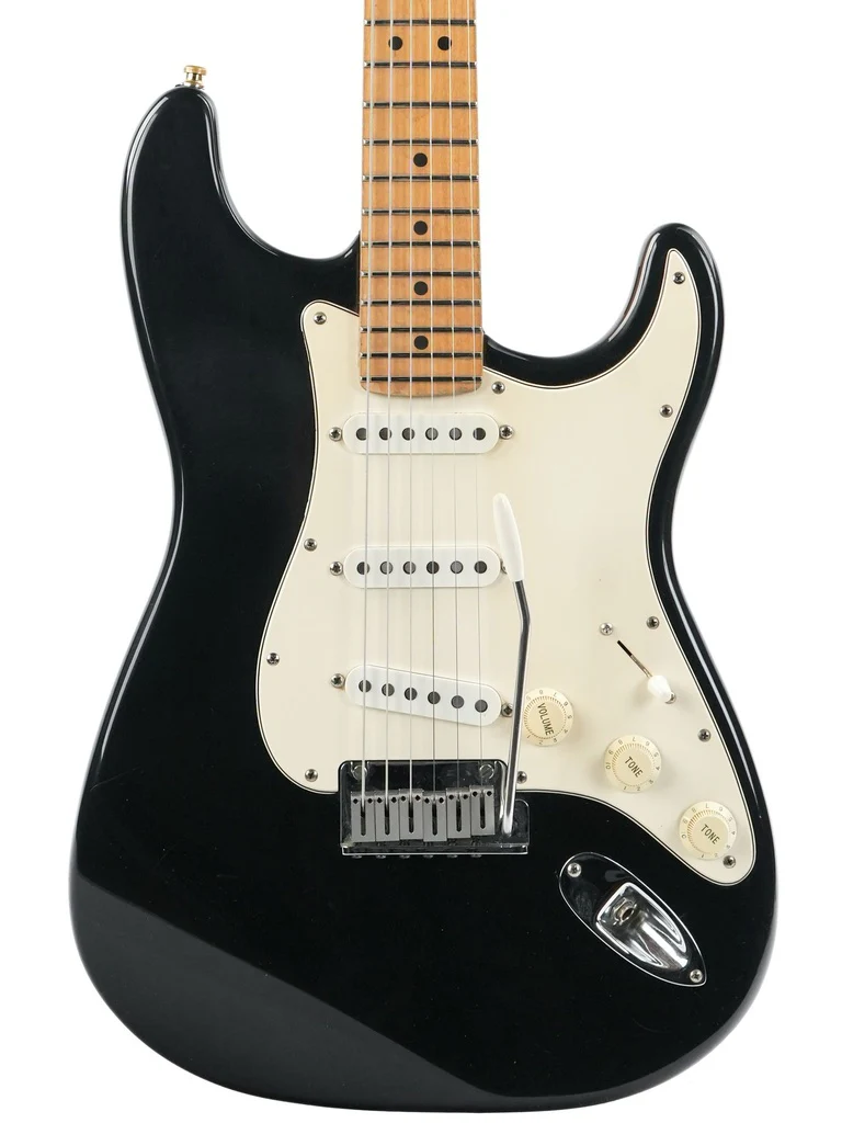 Fender American Standard Stratocaster Black 1996 - Image 5