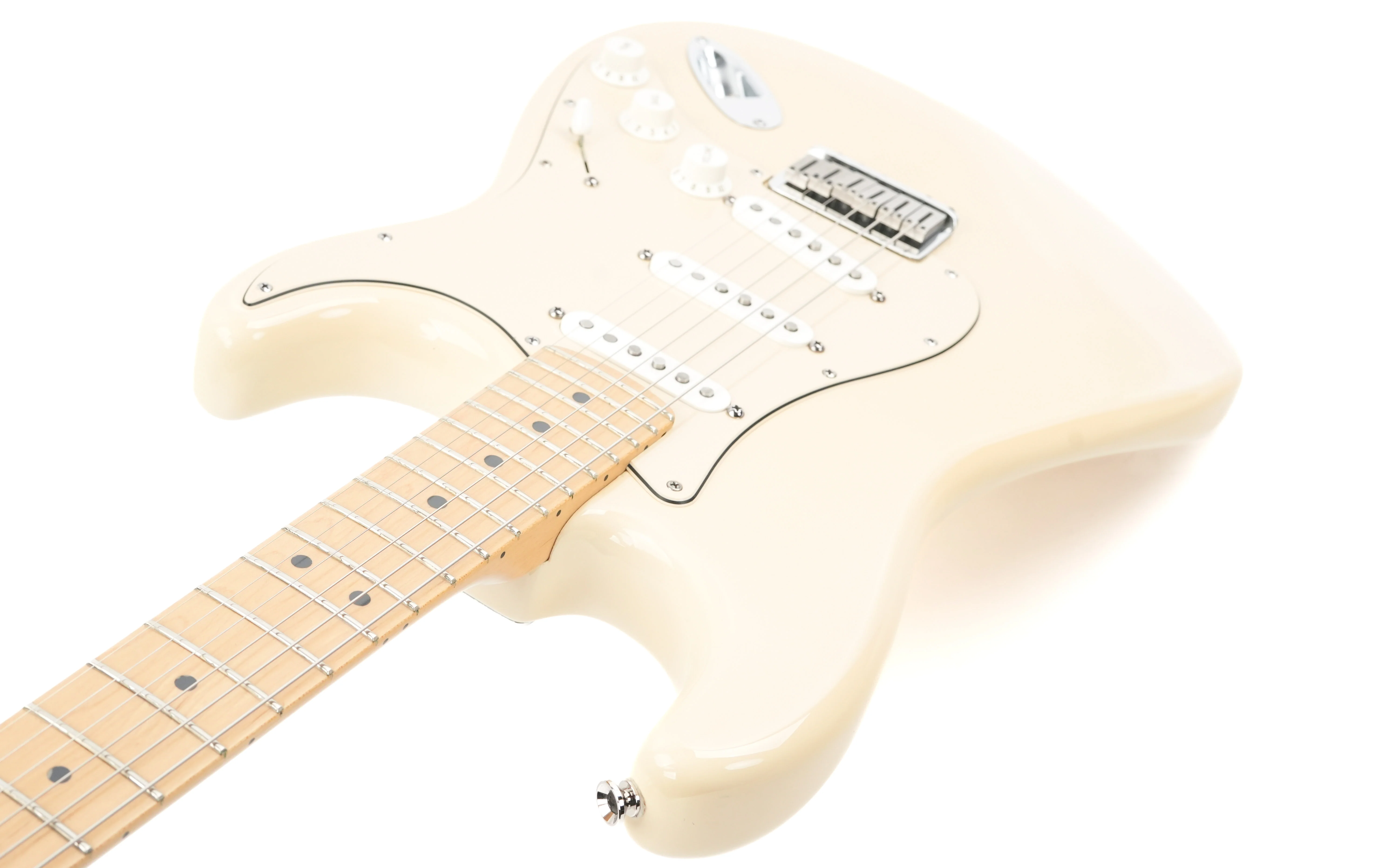 Fender American Stratocaster Hardtail Olympic White 2006 - Image 10
