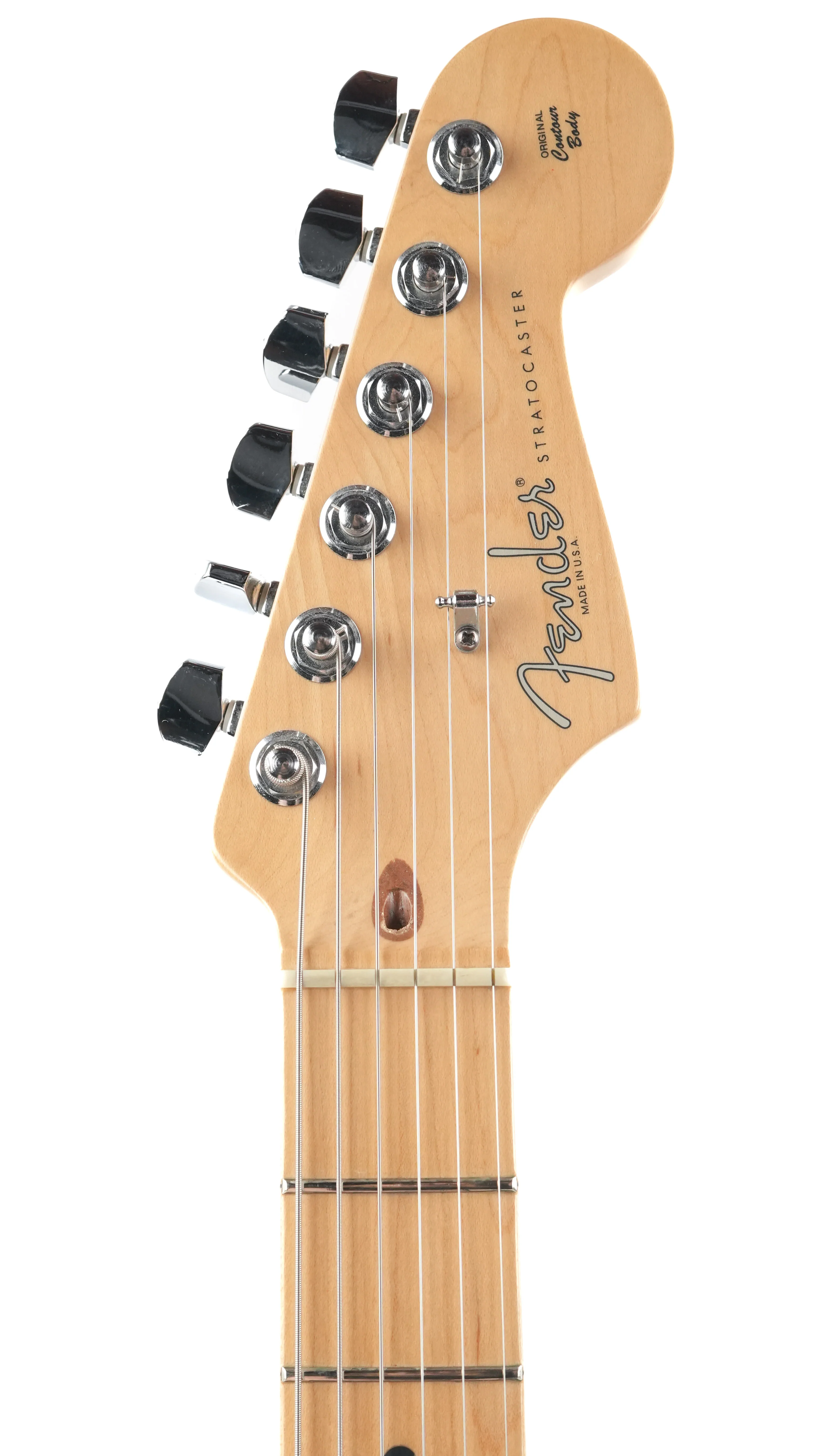 Fender American Stratocaster Hardtail Olympic White 2006 - Image 2