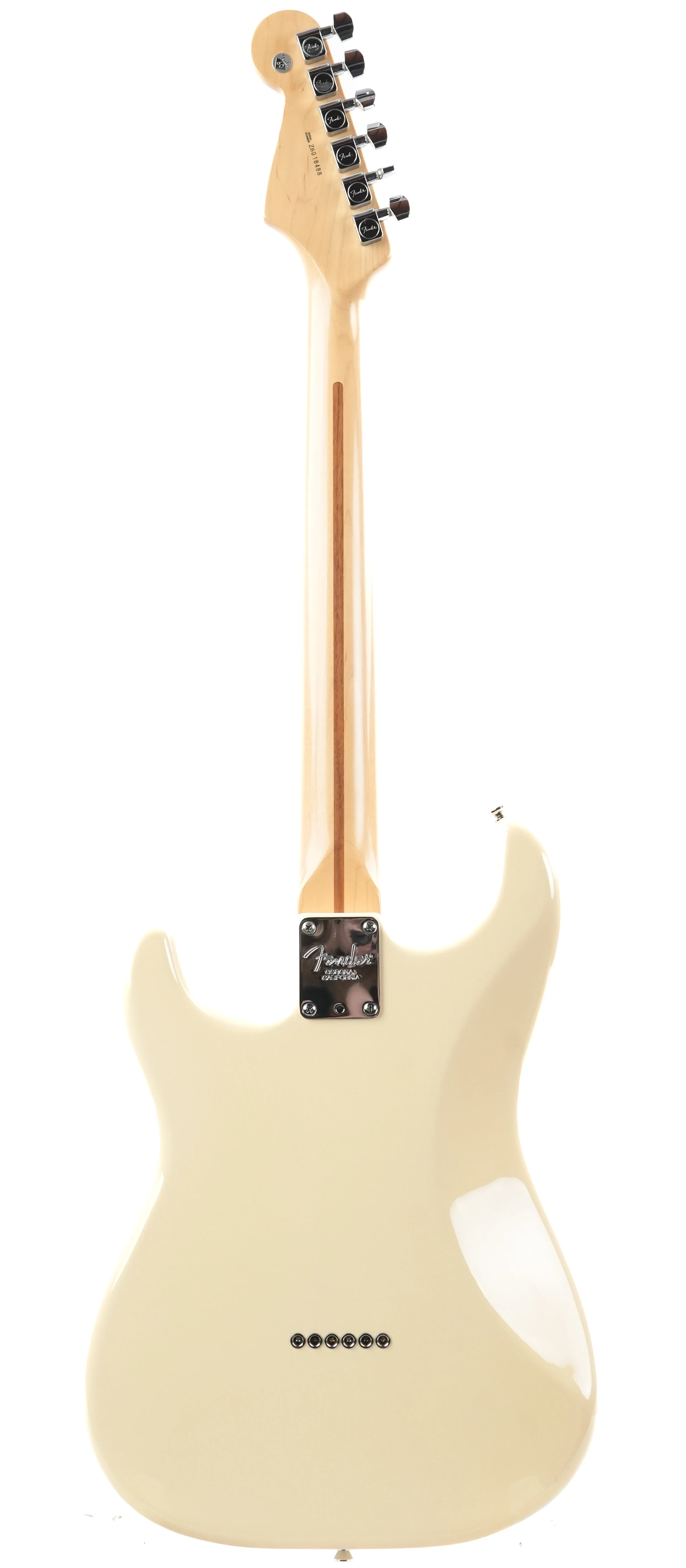 Fender American Stratocaster Hardtail Olympic White 2006 - Image 4