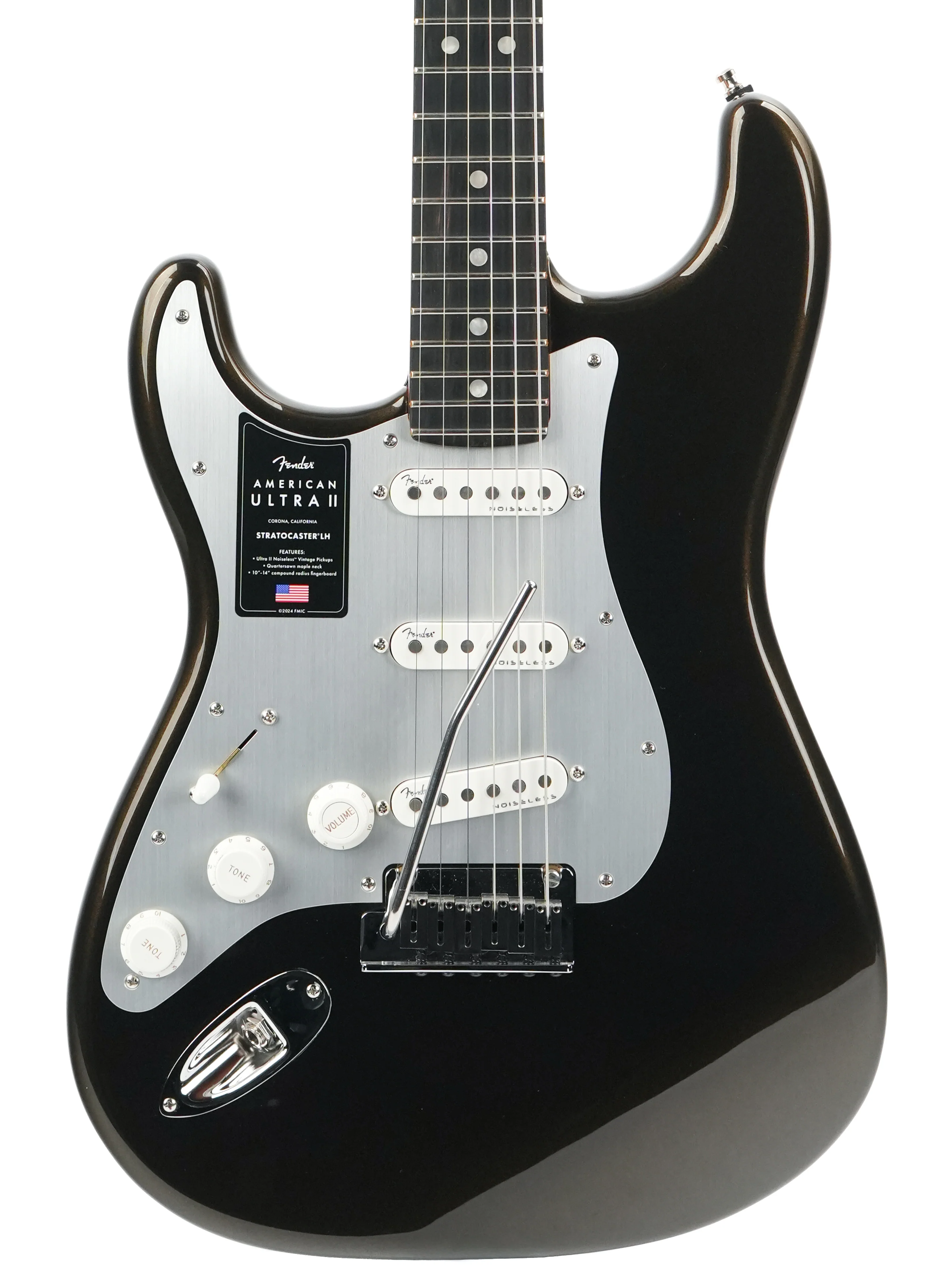 Fender American Ultra II Stratocaster Texas Tea Lefty - Image 5