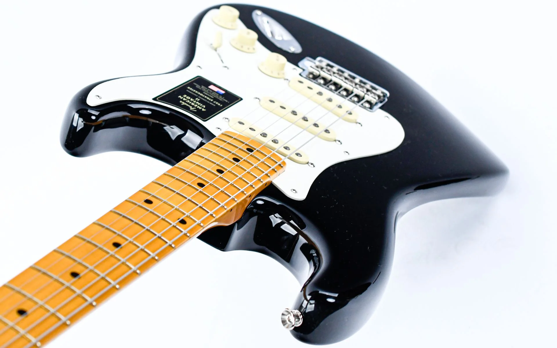 Fender American Vintage II 1957 Stratocaster Black - Image 10