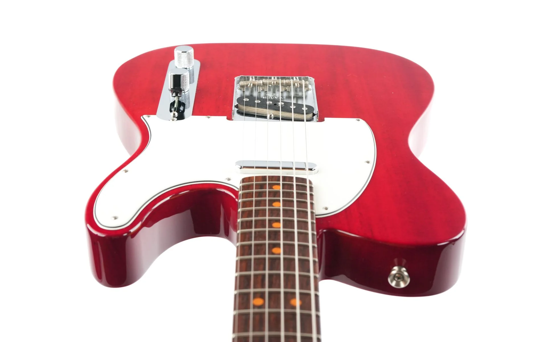 Fender American Vintage II 1963 Telecaster Crimson Red Transparent 2023 - Image 12