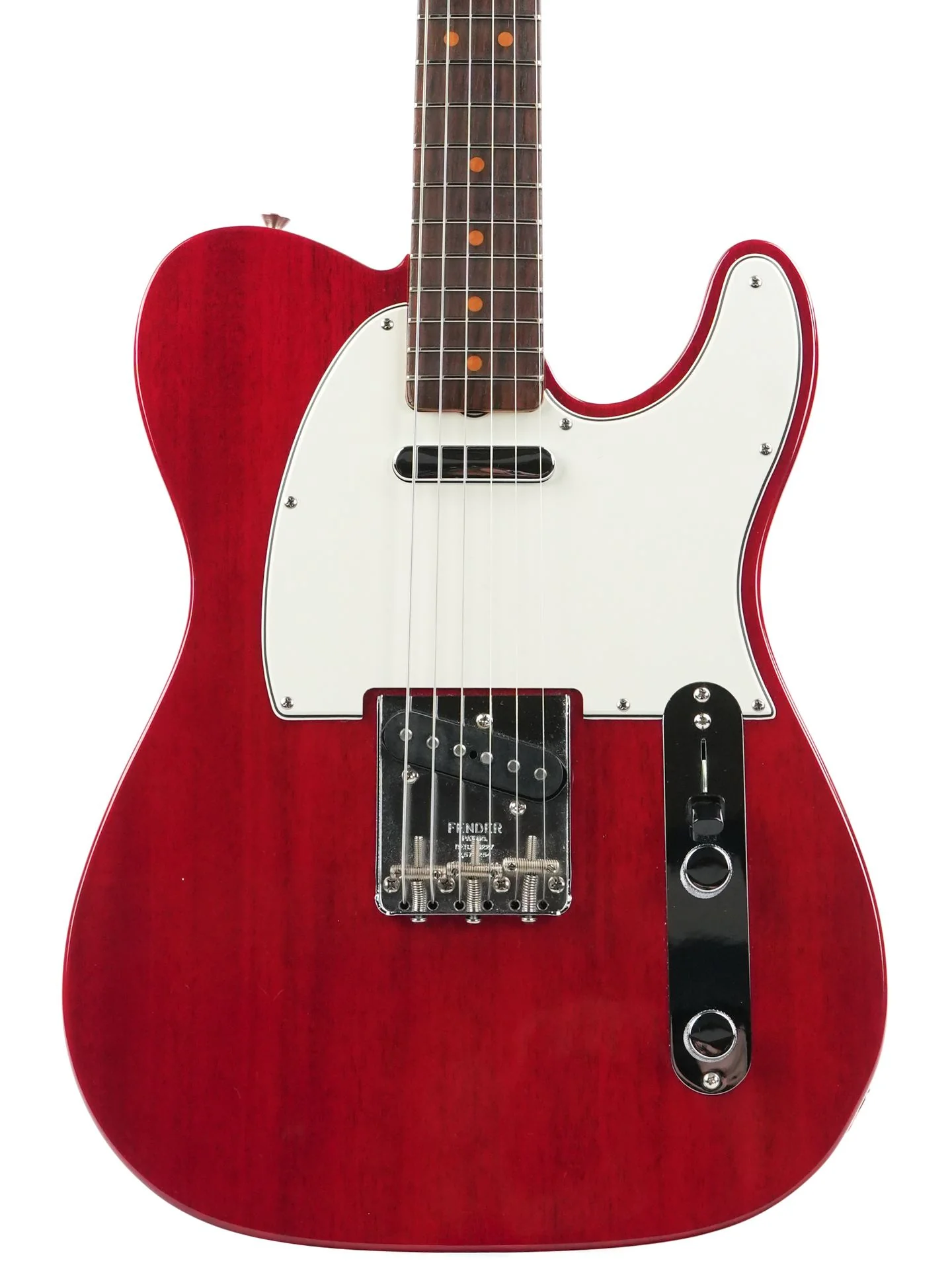 Fender American Vintage II 1963 Telecaster Crimson Red Transparent 2023 - Image 5