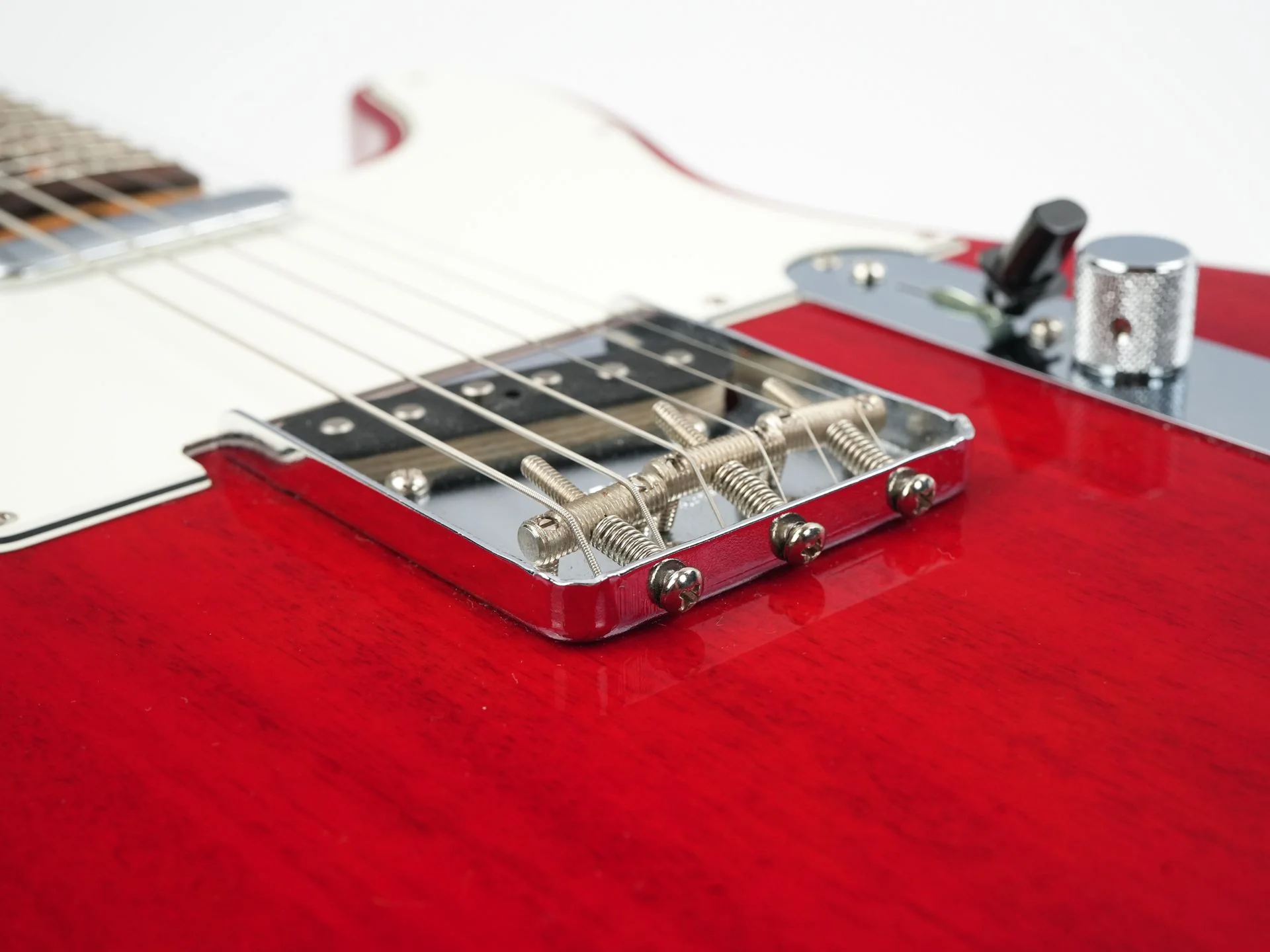 Fender American Vintage II 1963 Telecaster Crimson Red Transparent 2023 - Image 7