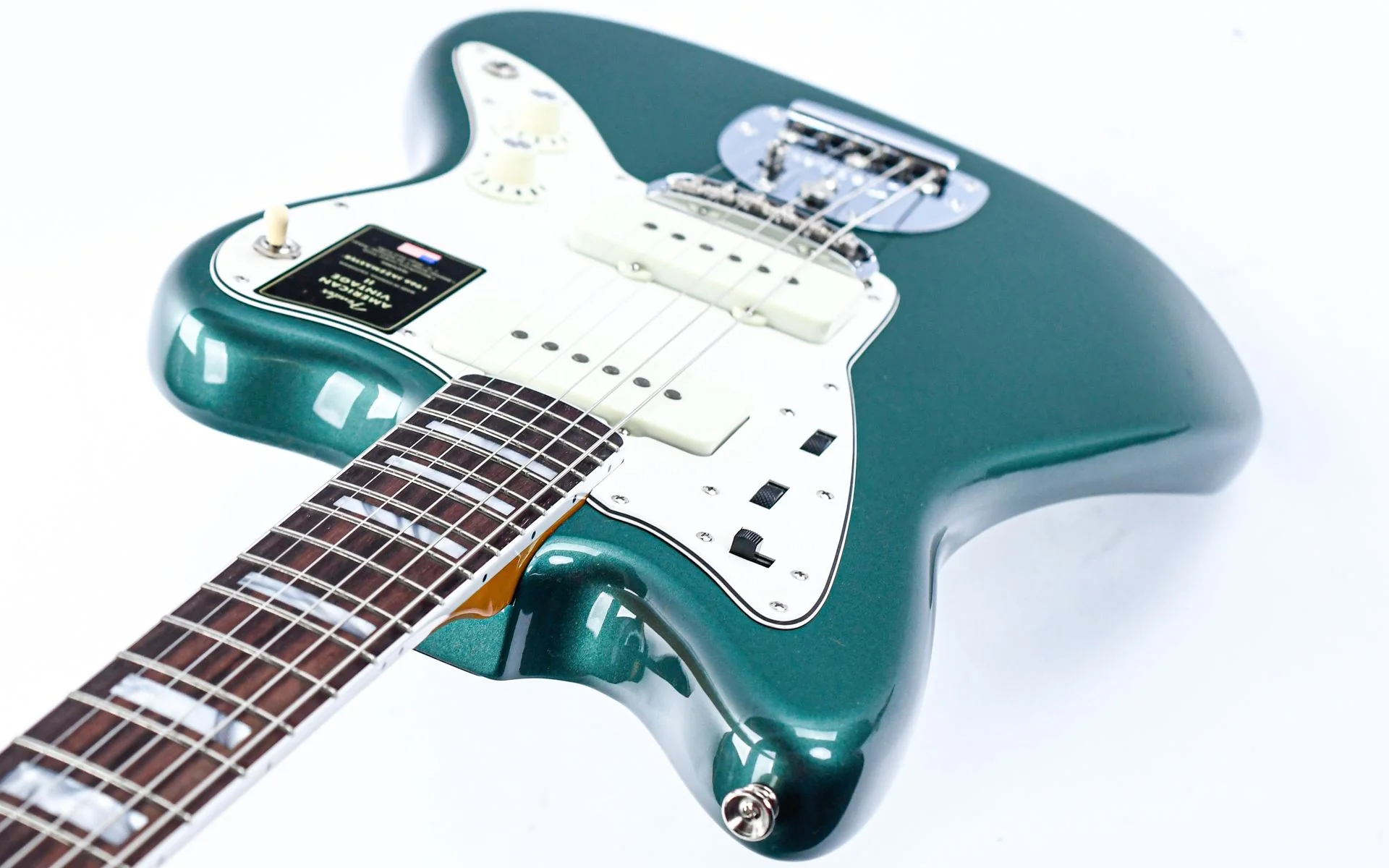 Fender American Vintage II 1966 Jazzmaster Sherwood Green Metallic - Image 10