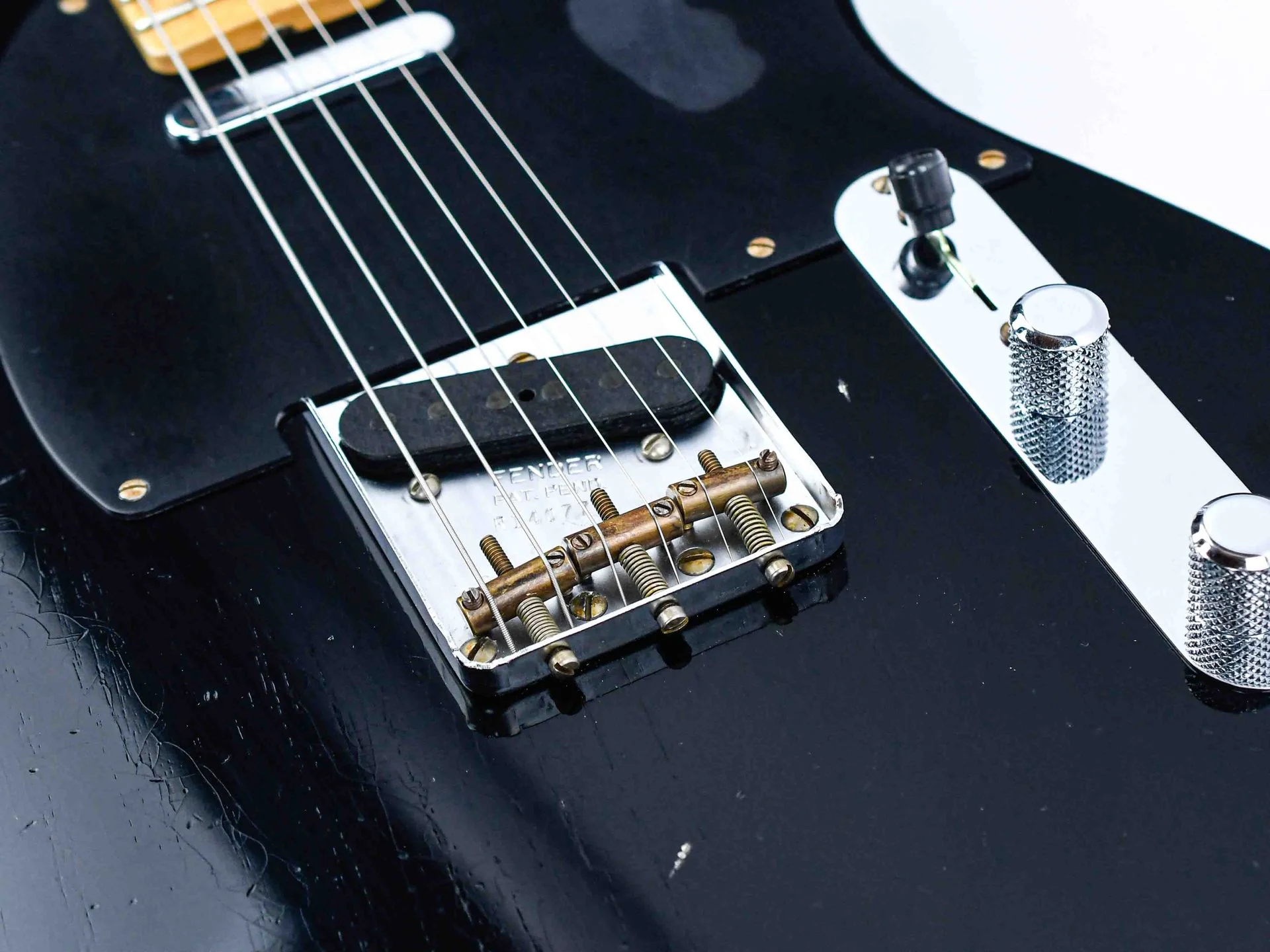 Fender Custom Shop 1951 Nocaster Black Journeyman Relic - Image 7