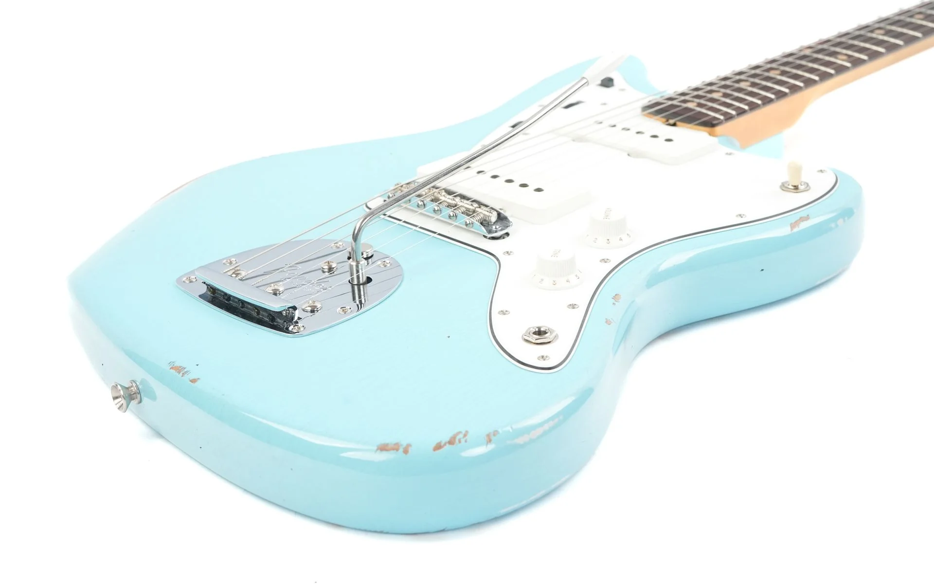 Fender Custom Shop 1962 Jazzmaster Relic Daphne Blue - Image 11