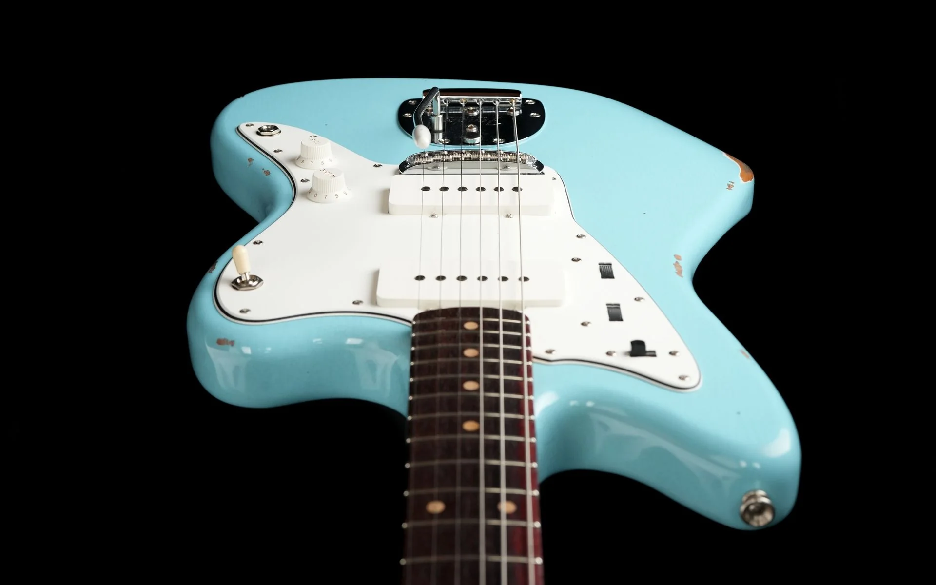Fender Custom Shop 1962 Jazzmaster Relic Daphne Blue - Image 12