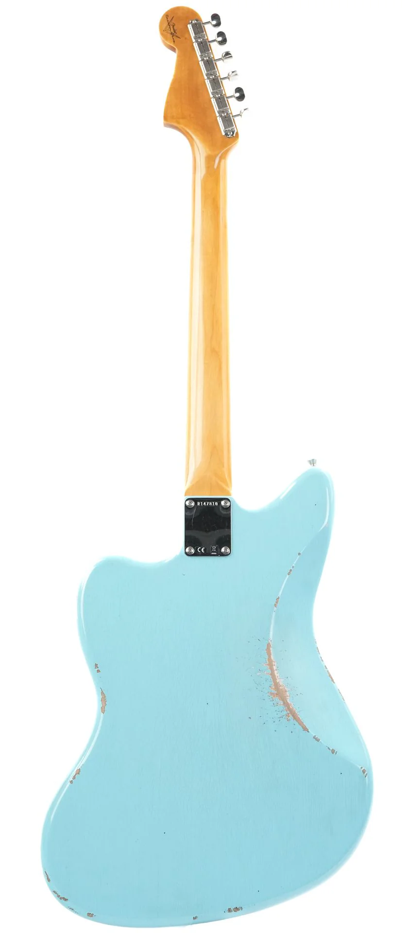 Fender Custom Shop 1962 Jazzmaster Relic Daphne Blue - Image 4