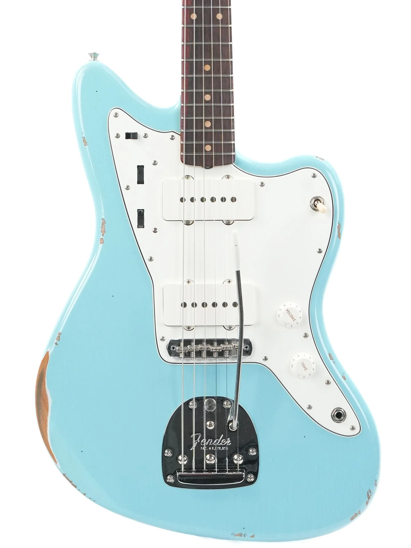 Fender Custom Shop 1962 Jazzmaster Relic Daphne Blue - Image 5