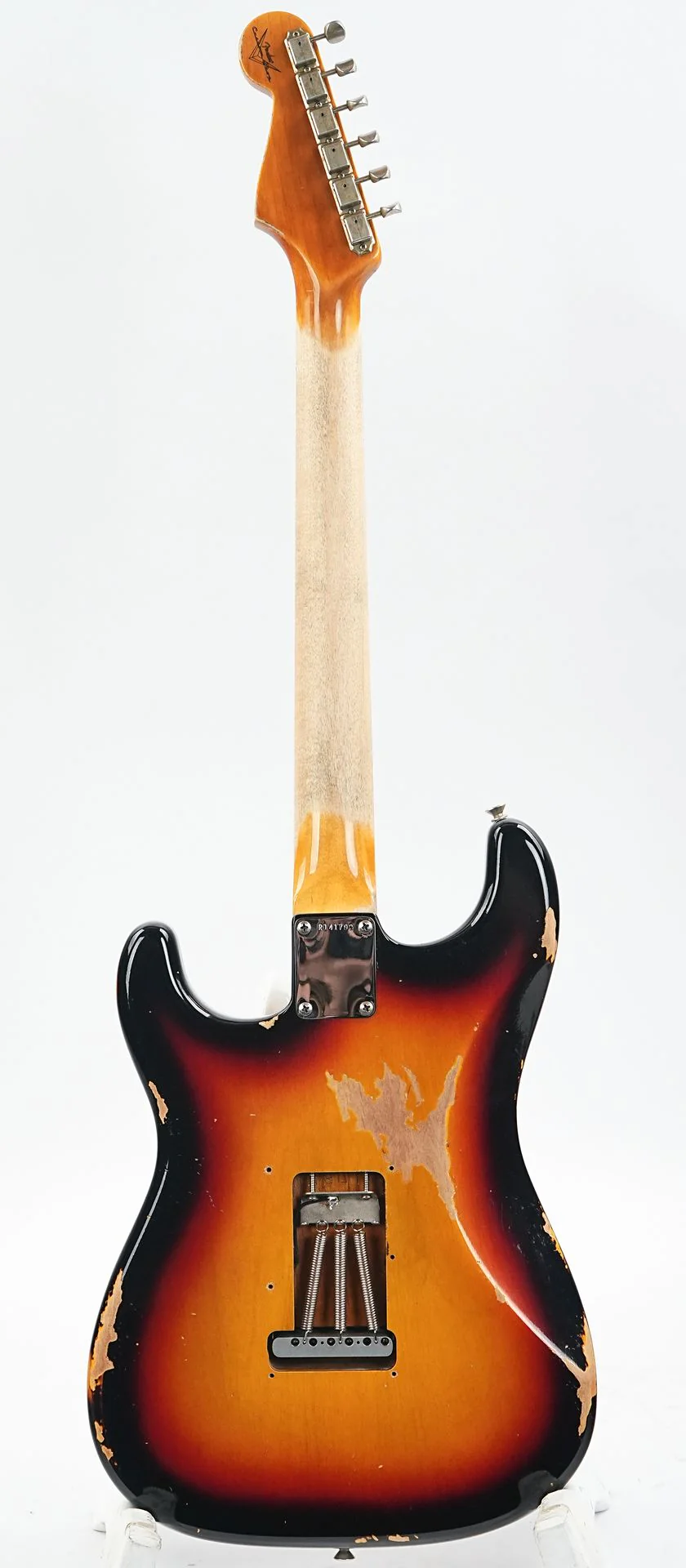 Fender Custom Shop 1965 Stratocaster 3 Color Sunburst Heavy Relic 2025 - Image 4
