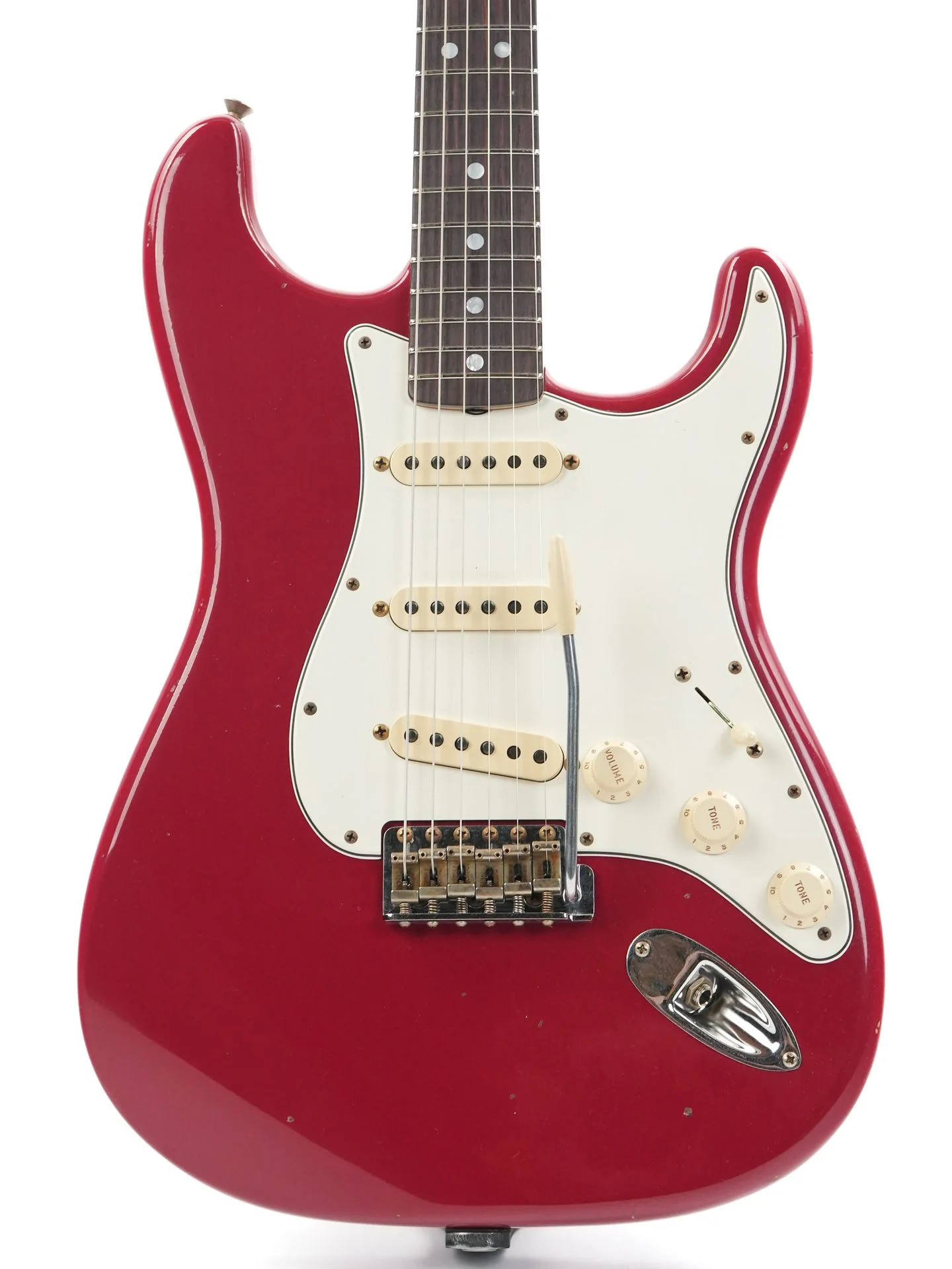 Fender Custom Shop 1965 Stratocaster Dakota Red Journeyman Relic - Image 5