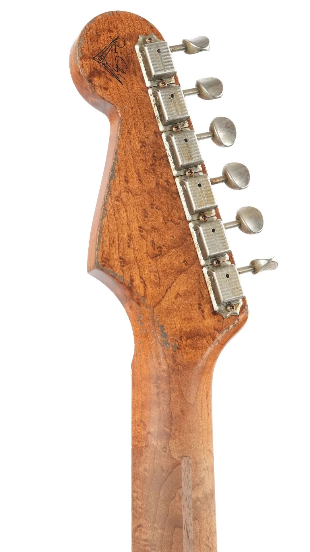 Fender Custom Shop 50's Stratocaster Dennis Galuszka Masterbuilt Black over Violin Burst Heavy Relic - Image 6