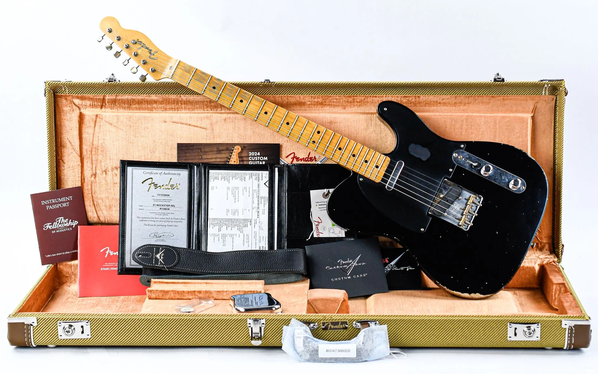 Fender Custom Shop 51 Nocaster Relic Black - Image 3