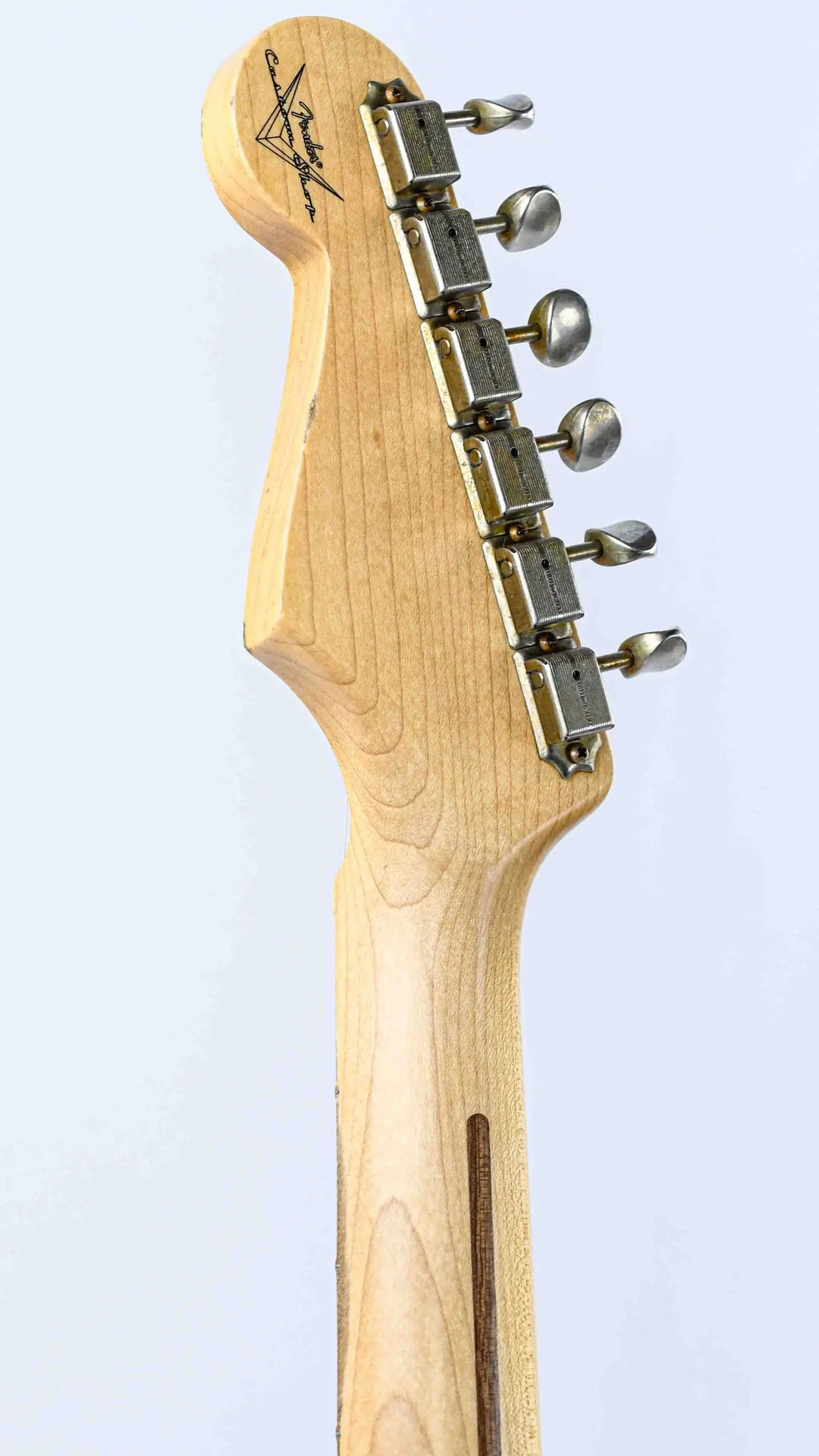 Fender Custom Shop 55 Stratocaster Relic Aged Vintage White - Image 6