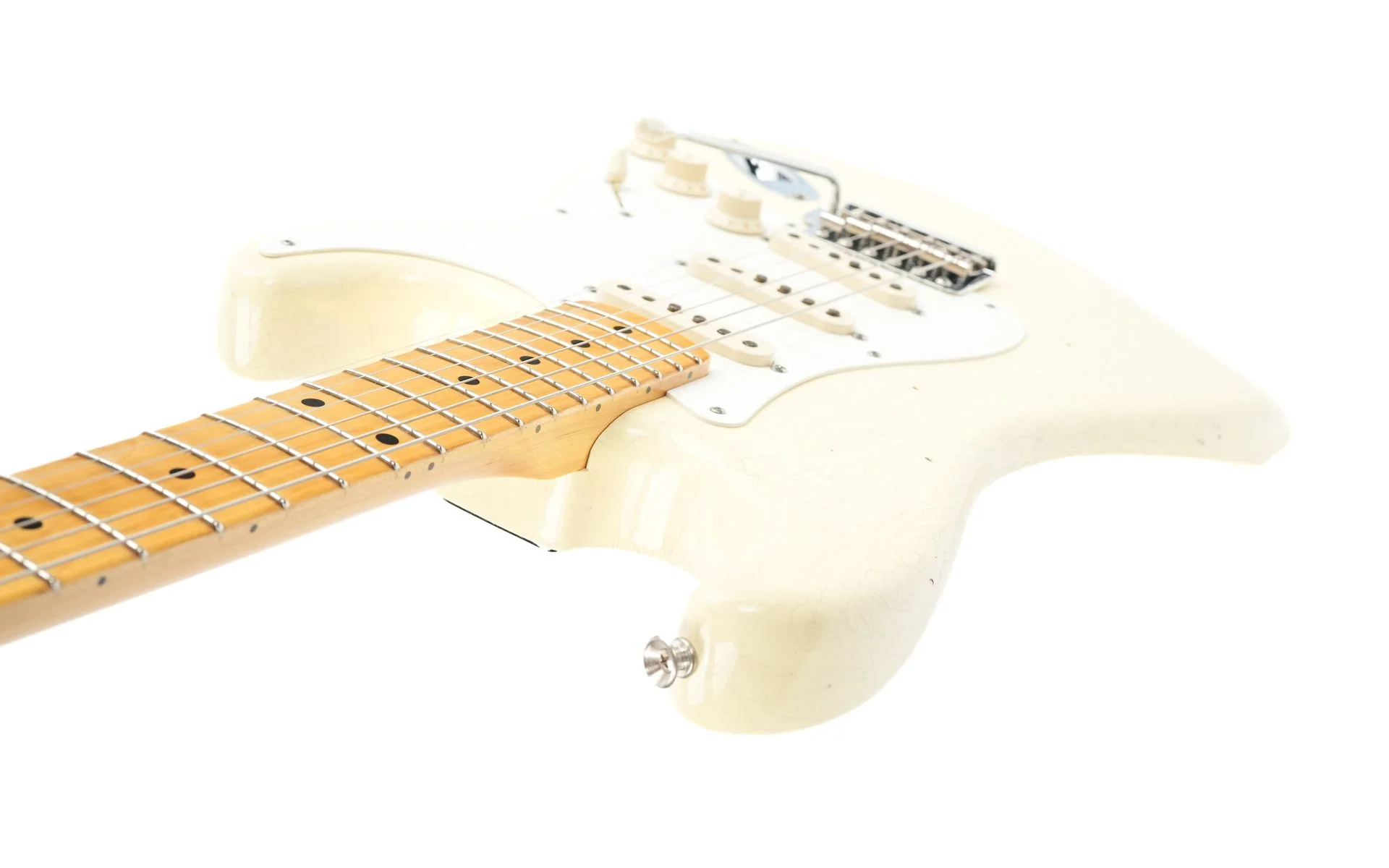 Fender Custom Shop '55 Stratocaster Vintage White Journeyman - Image 10