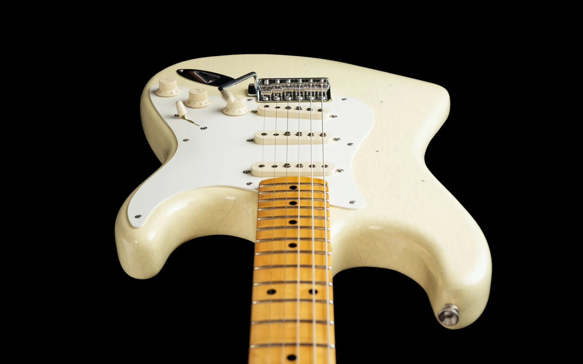 Fender Custom Shop '55 Stratocaster Vintage White Journeyman - Image 12