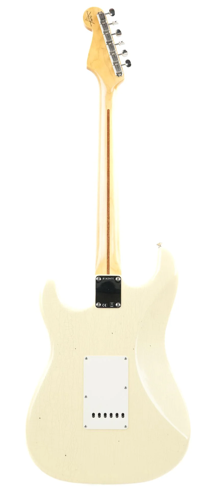 Fender Custom Shop '55 Stratocaster Vintage White Journeyman - Image 4
