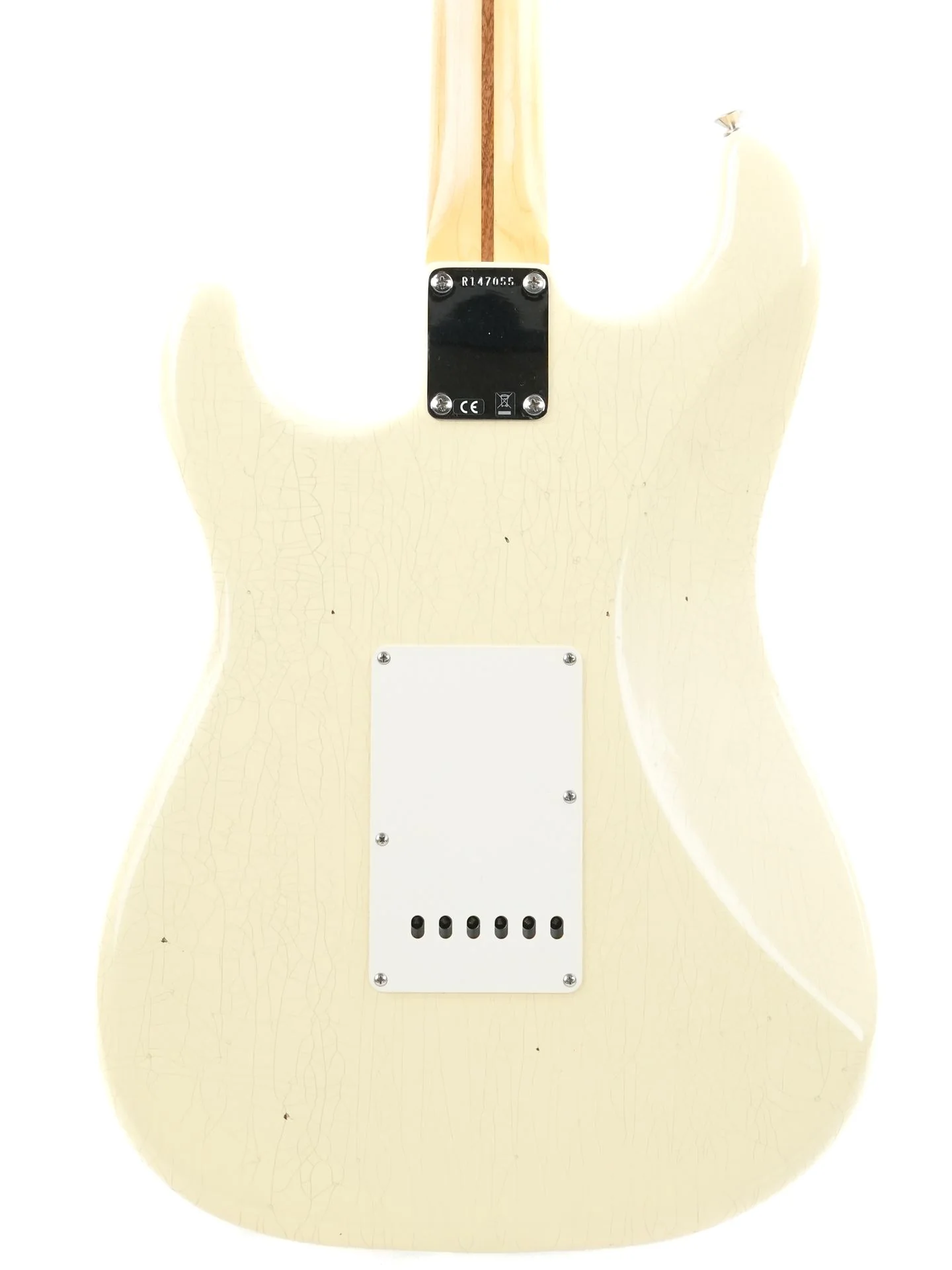 Fender Custom Shop '55 Stratocaster Vintage White Journeyman - Image 8