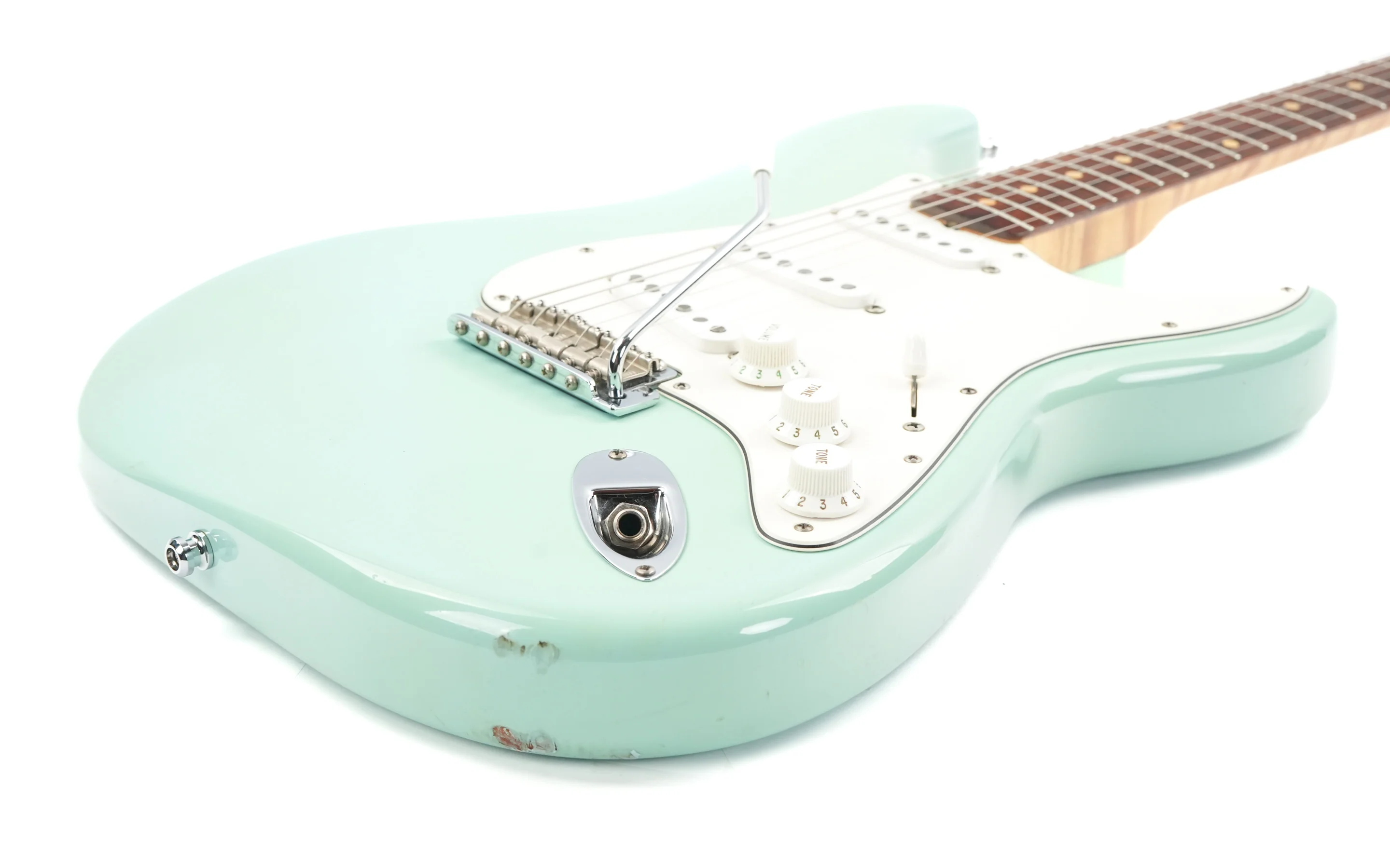 Fender Custom Shop '60 Stratocaster NOS Daphne Blue 2000 - Image 11