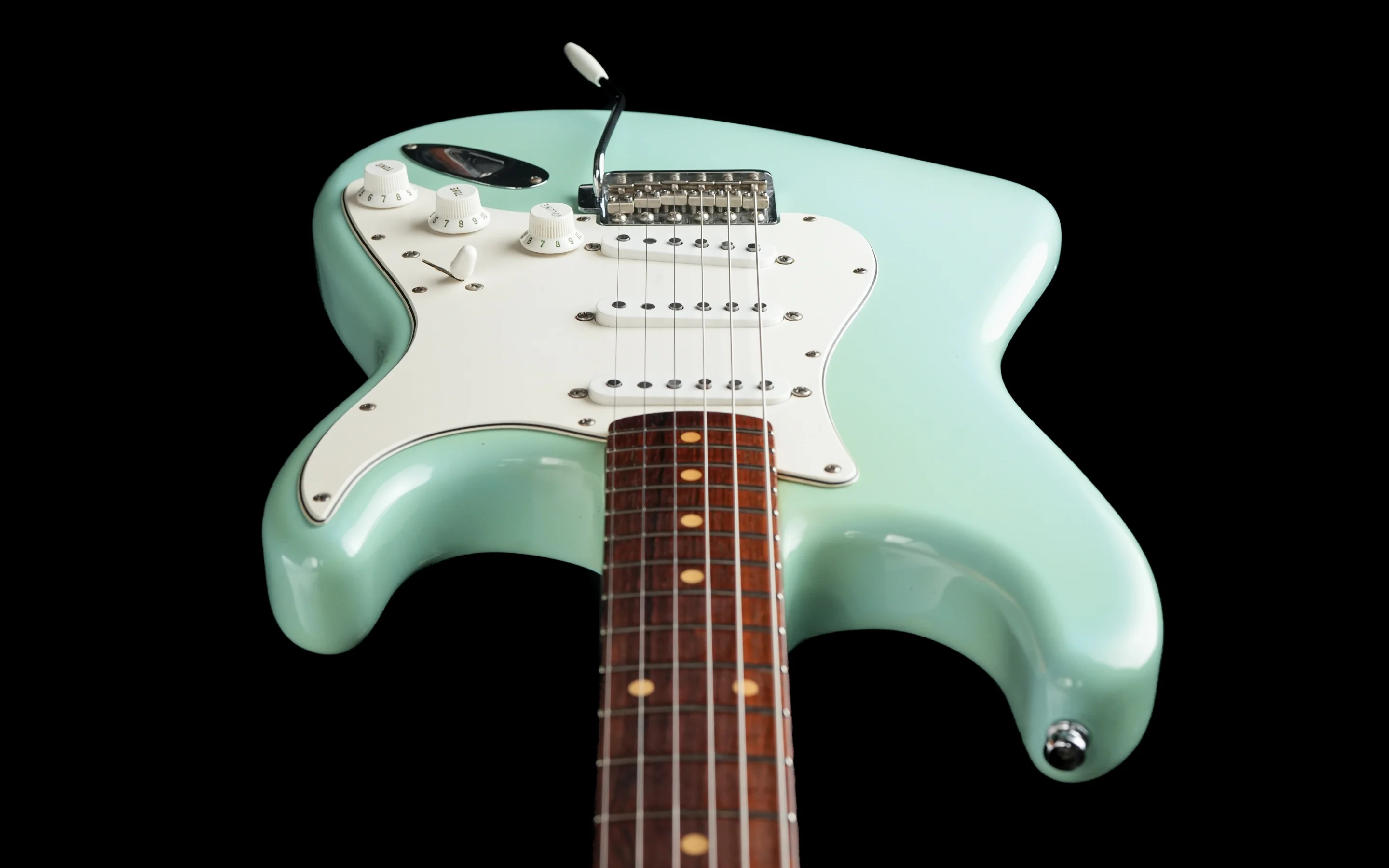 Fender Custom Shop '60 Stratocaster NOS Daphne Blue 2000 - Image 12