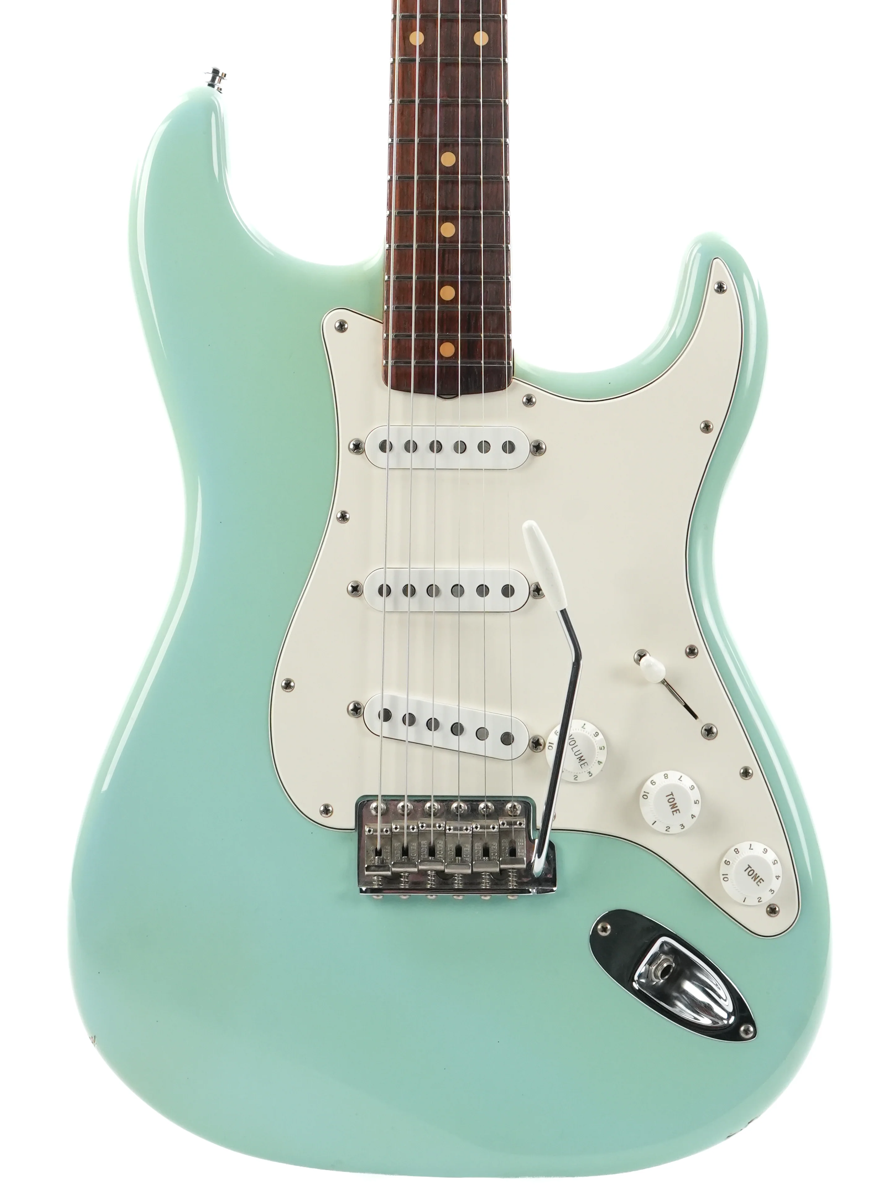 Fender Custom Shop '60 Stratocaster NOS Daphne Blue 2000 - Image 5