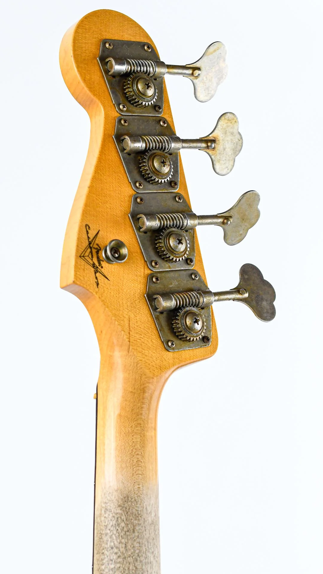 Fender Custom Shop 63 Jazz Bass Journeyman Faded Aged Sonic Blue - Image 6