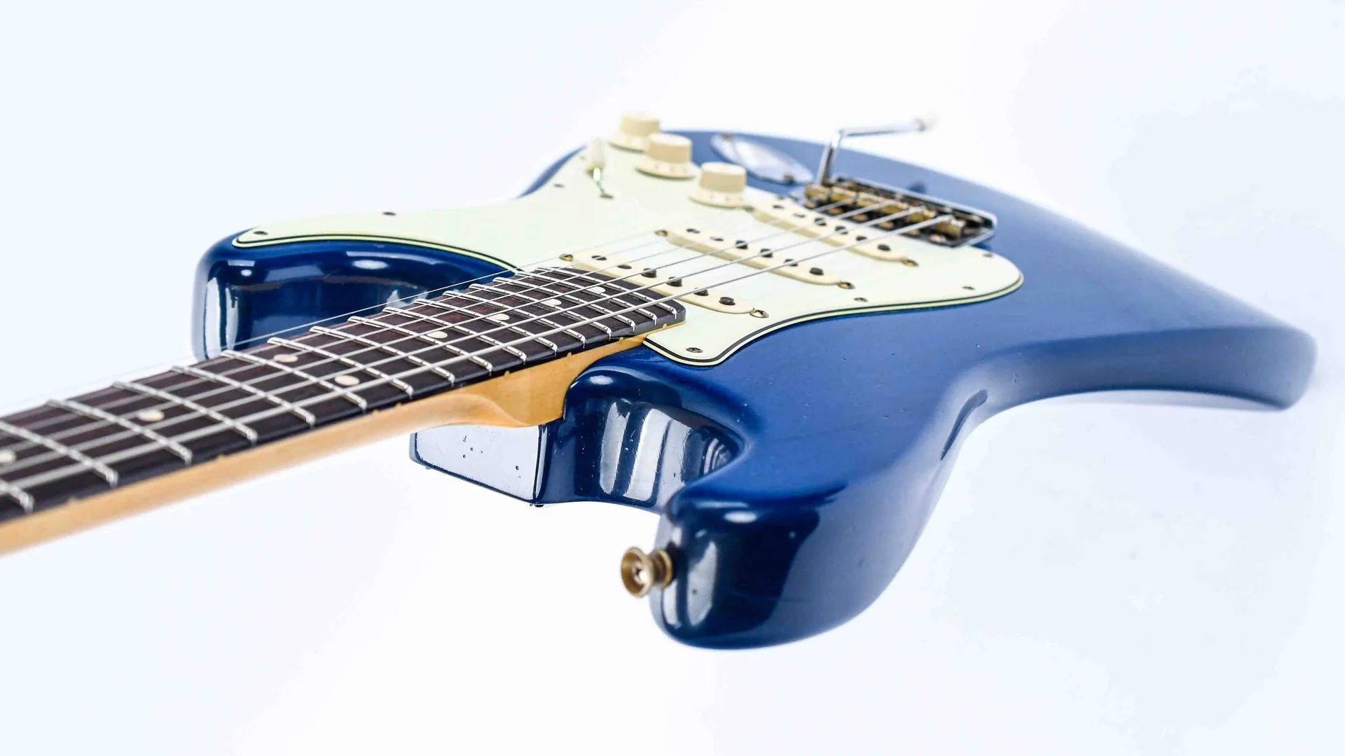 Fender Custom Shop 63 Stratocaster Journeyman Sapphire Blue Transparent - Image 10