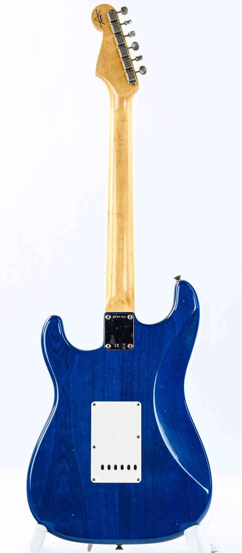 Fender Custom Shop 63 Stratocaster Journeyman Sapphire Blue Transparent - Image 4