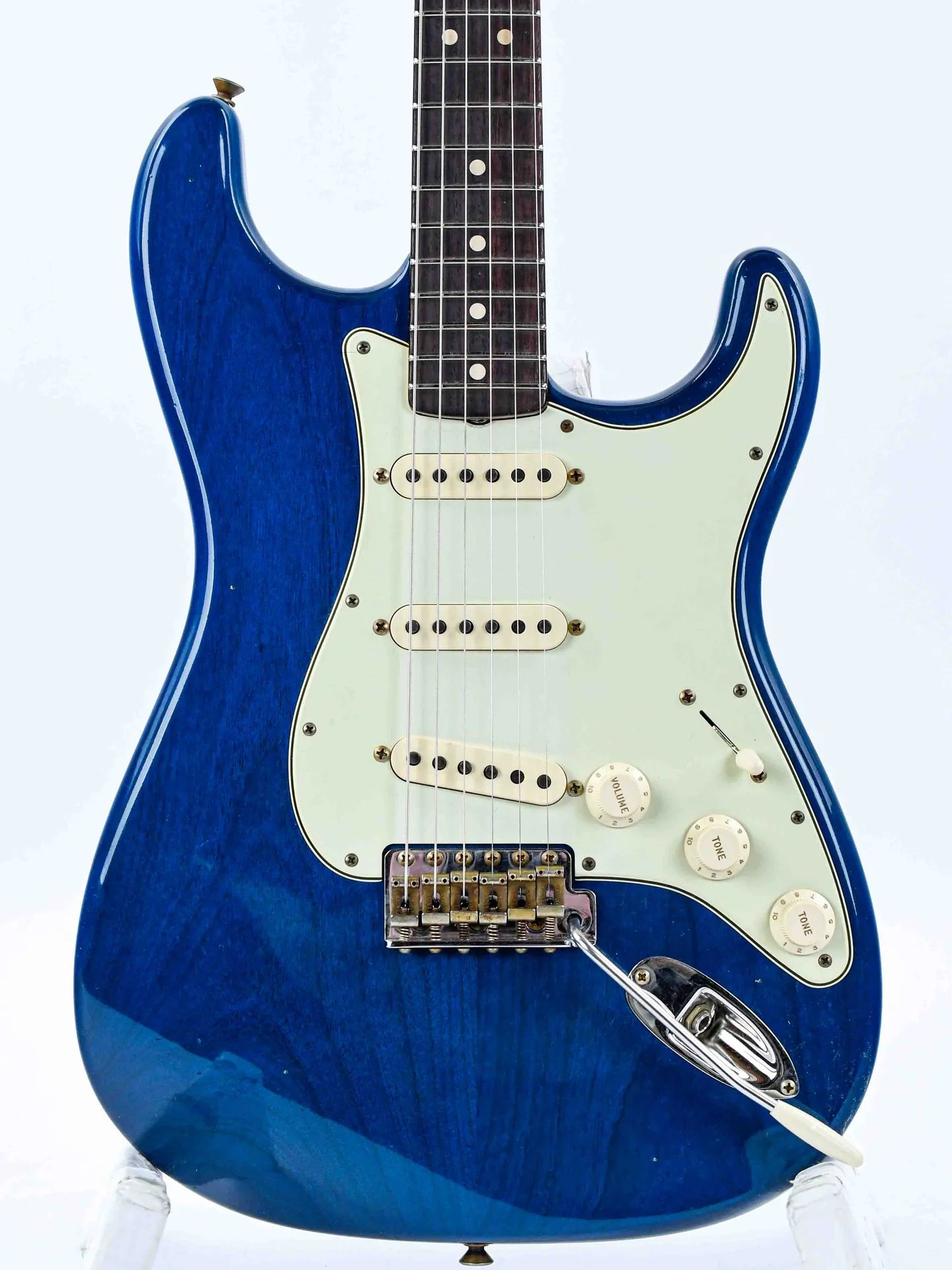 Fender Custom Shop 63 Stratocaster Journeyman Sapphire Blue Transparent - Image 5