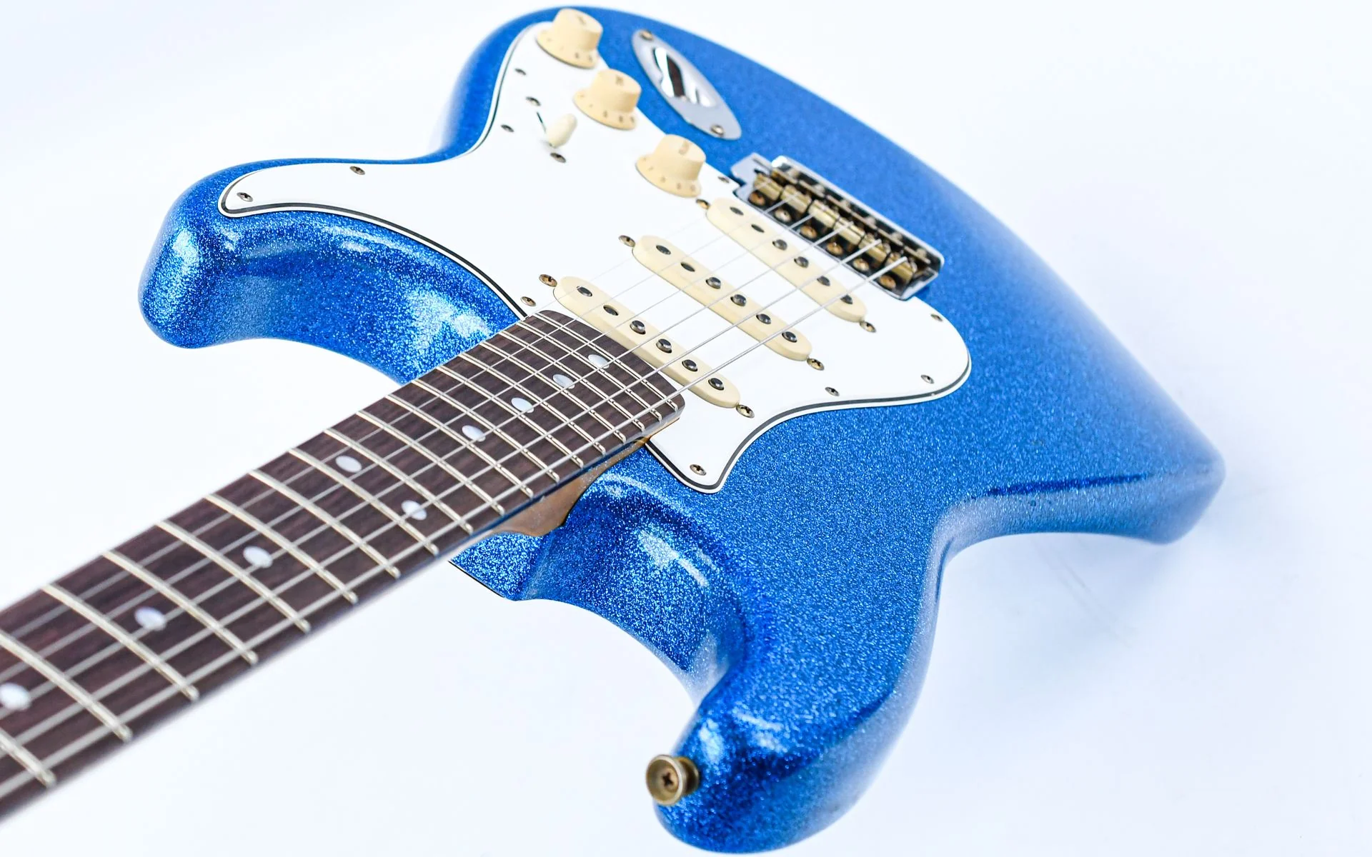Fender Custom Shop '65 Stratocaster Blue Sparkle Journeyman Relic - Image 10